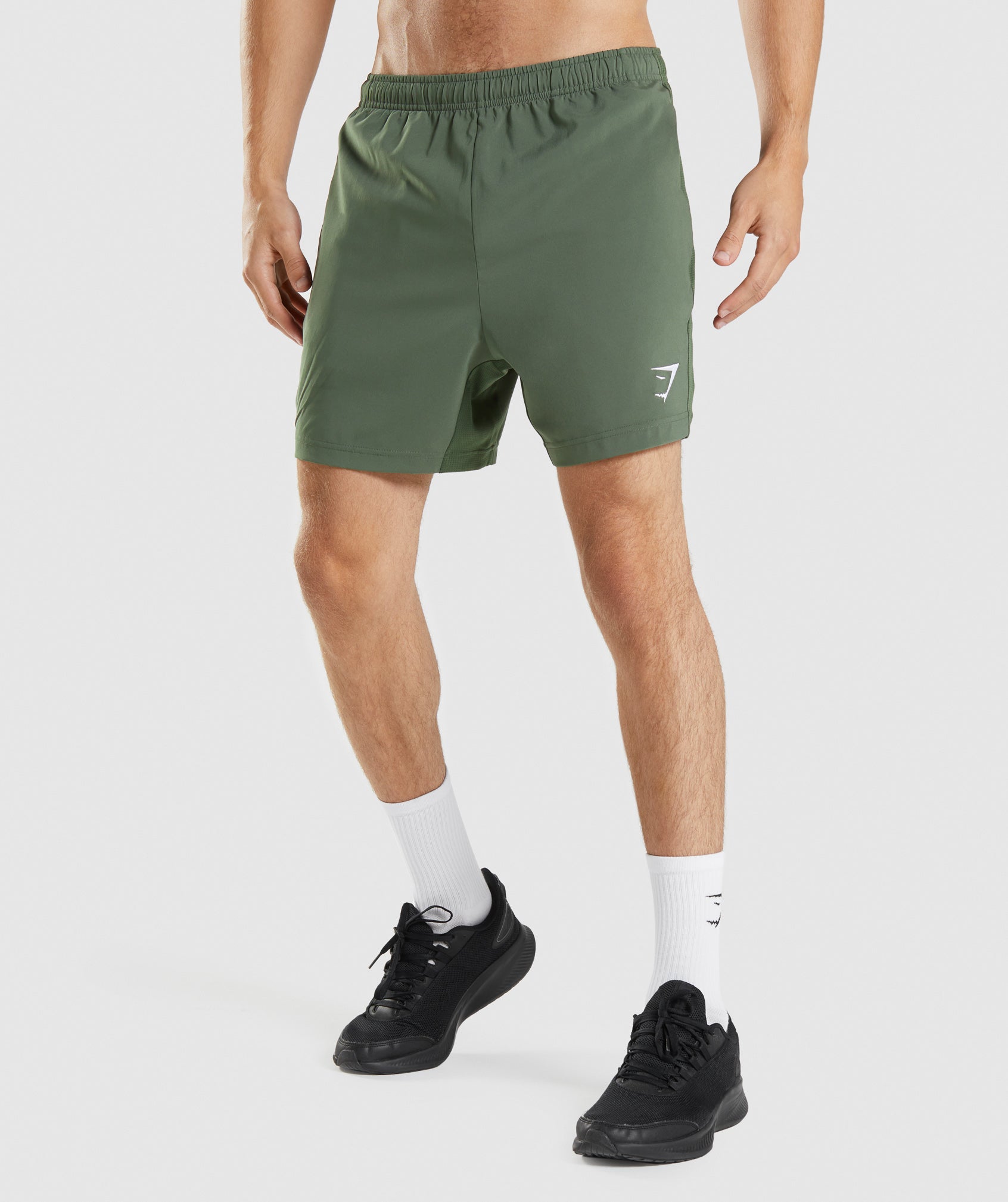 Sport Shorts in Green - view 2