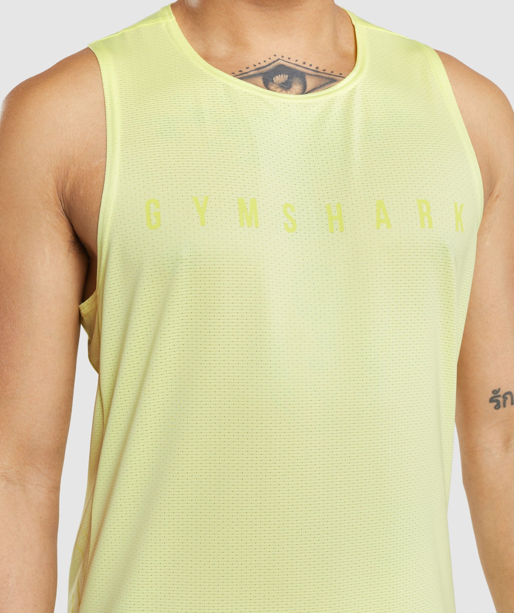 Sport Stripe Tank in Firefly Green - view 5