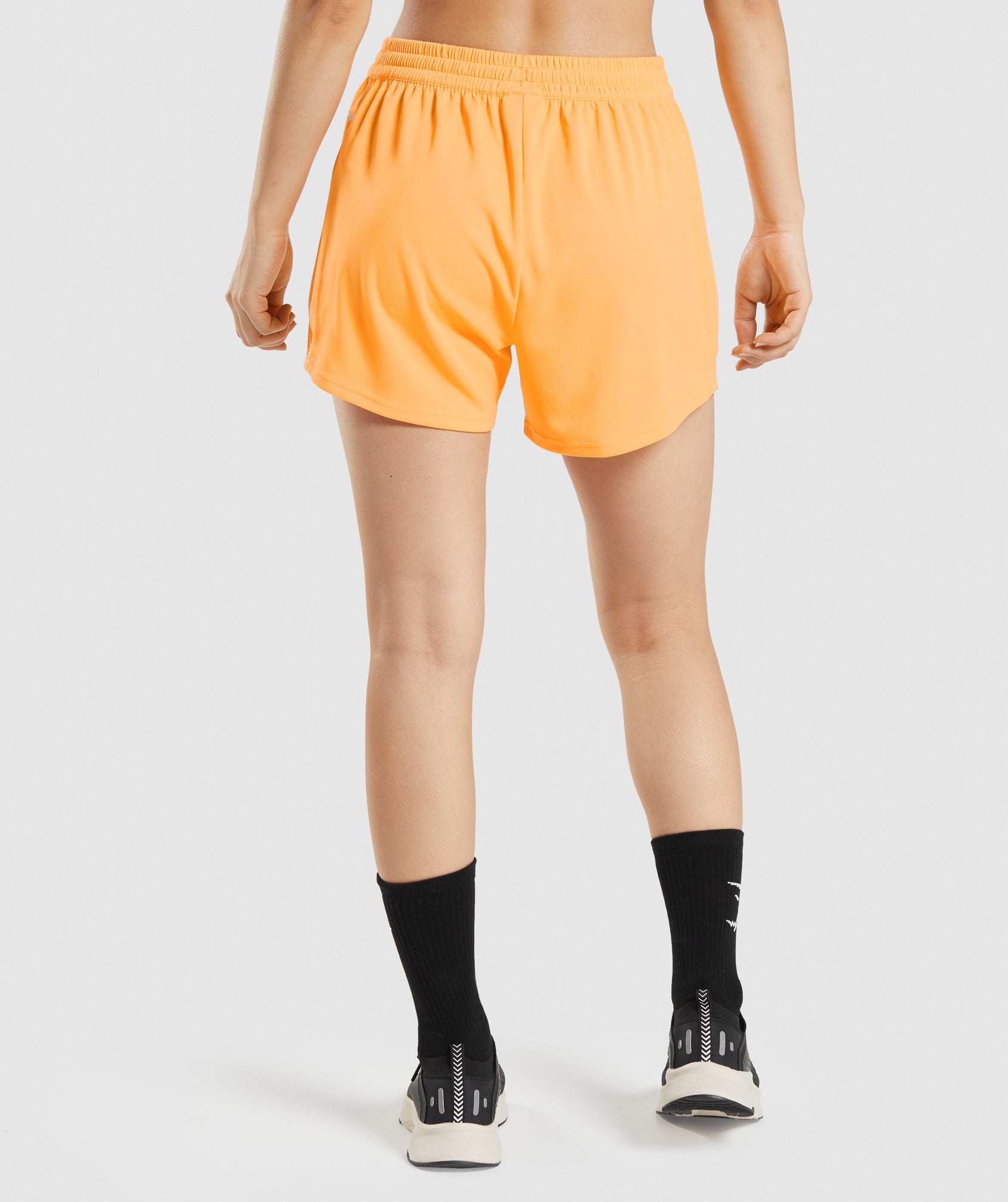 Sport Loose Shorts in Apricot Orange - view 2