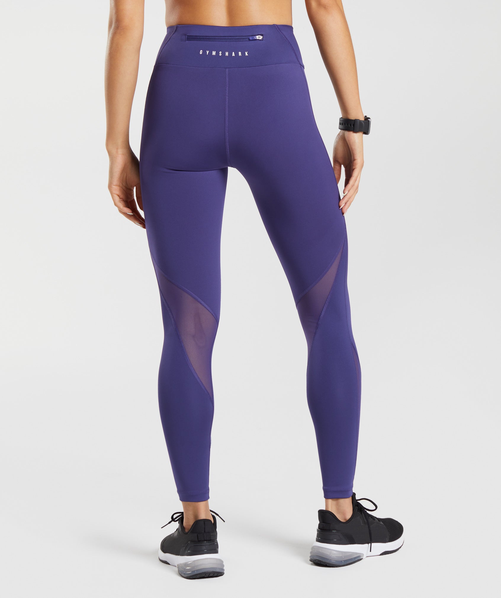 Leggings Modeladoras de Fitness Mulher 520 Violeta Néon DOMYOS - Decathlon