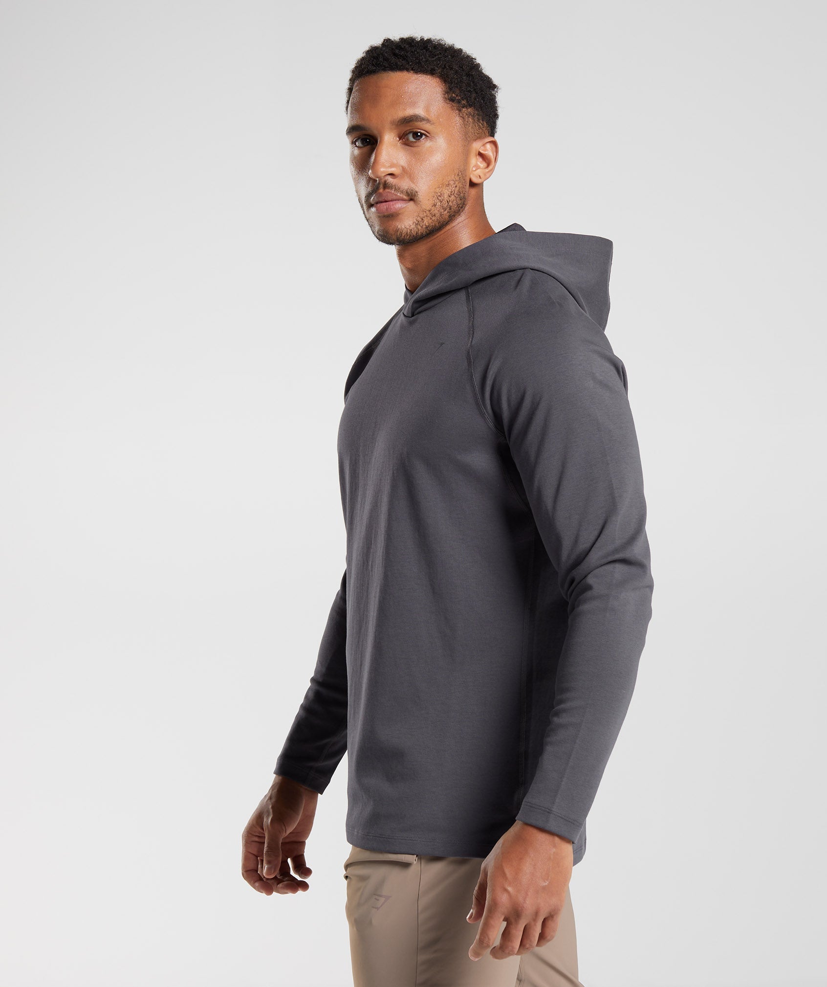 GymShark Onyx Zip Hoodie CHARCOAL