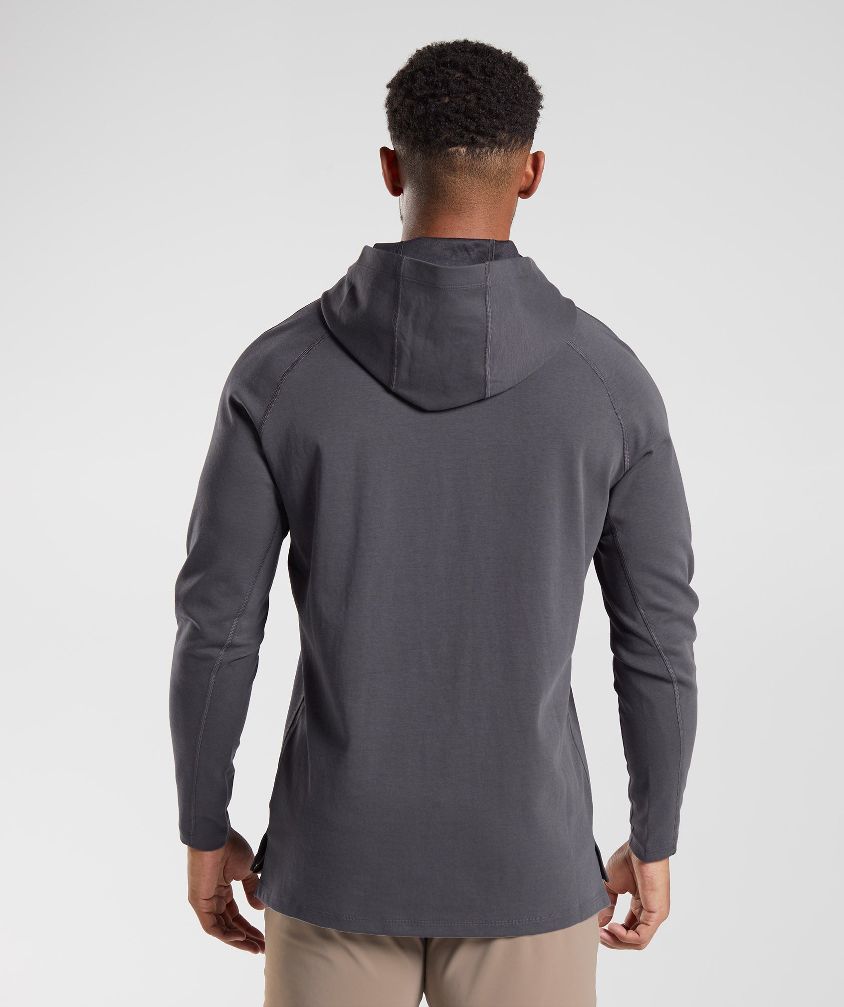 GymShark Onyx Zip Hoodie CHARCOAL