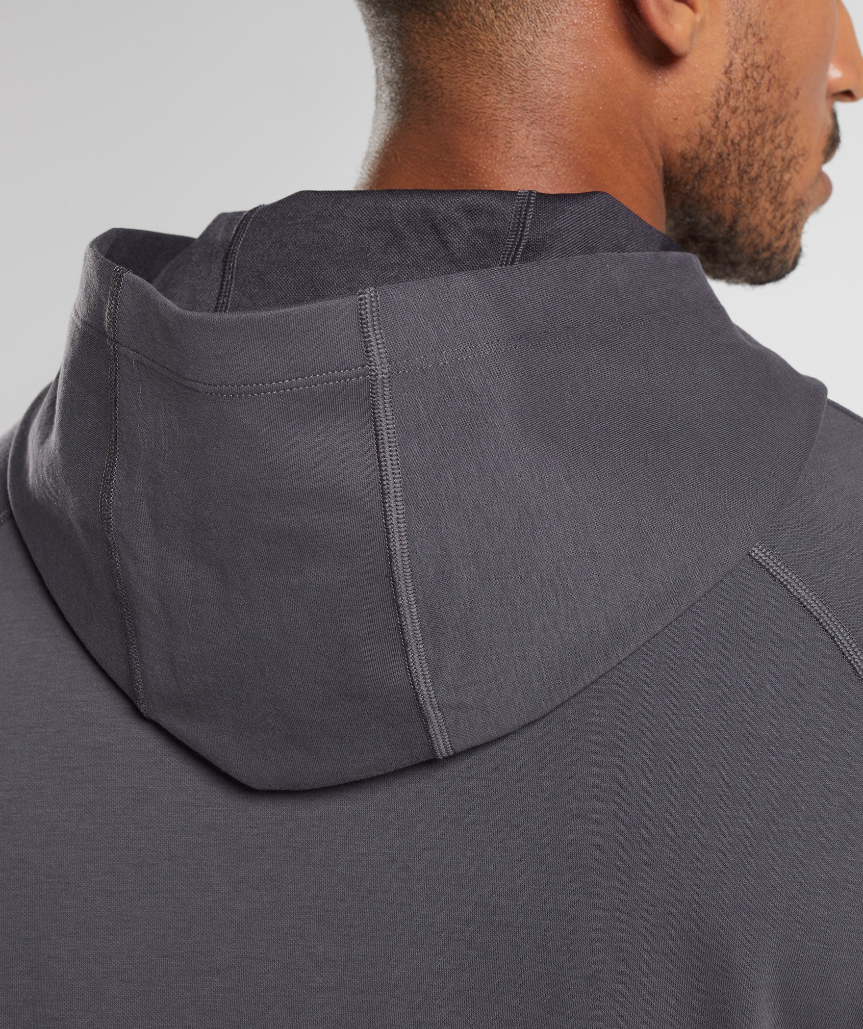 Gymshark Power Washed Hoodie - Onyx Grey