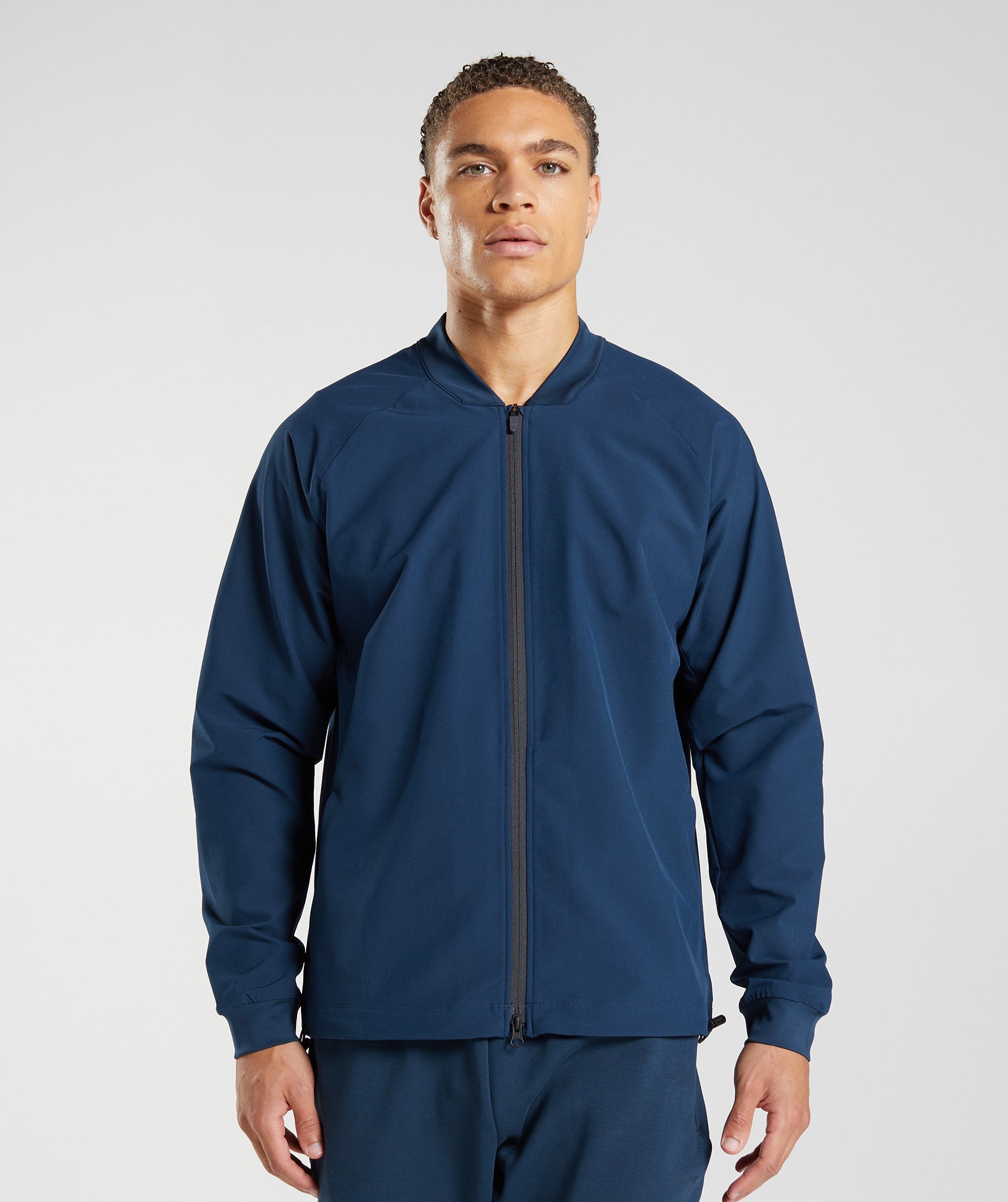 Gymshark Studio Jacket - Navy | Gymshark