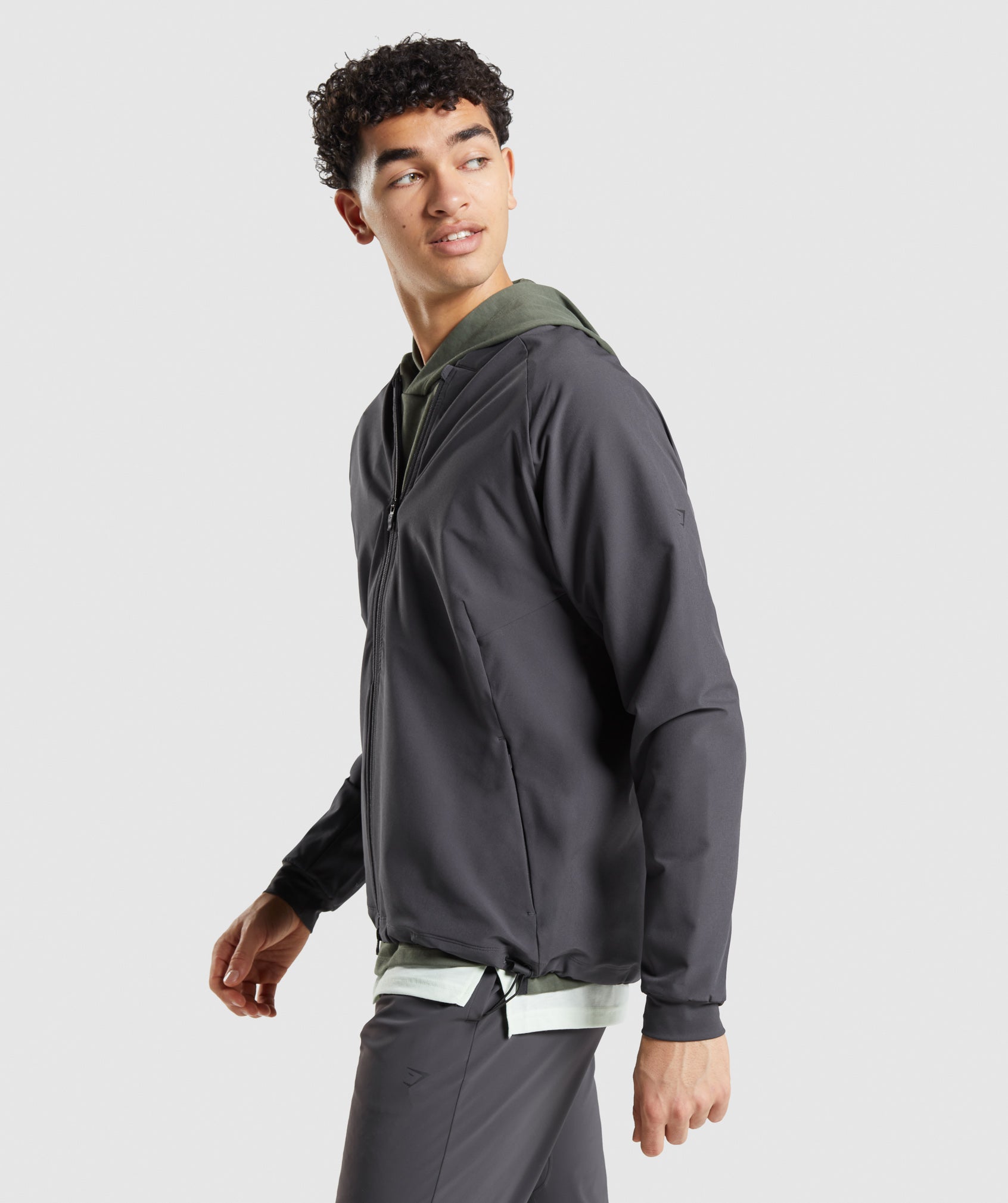 Studio Jacket in Onyx Grey - view 4