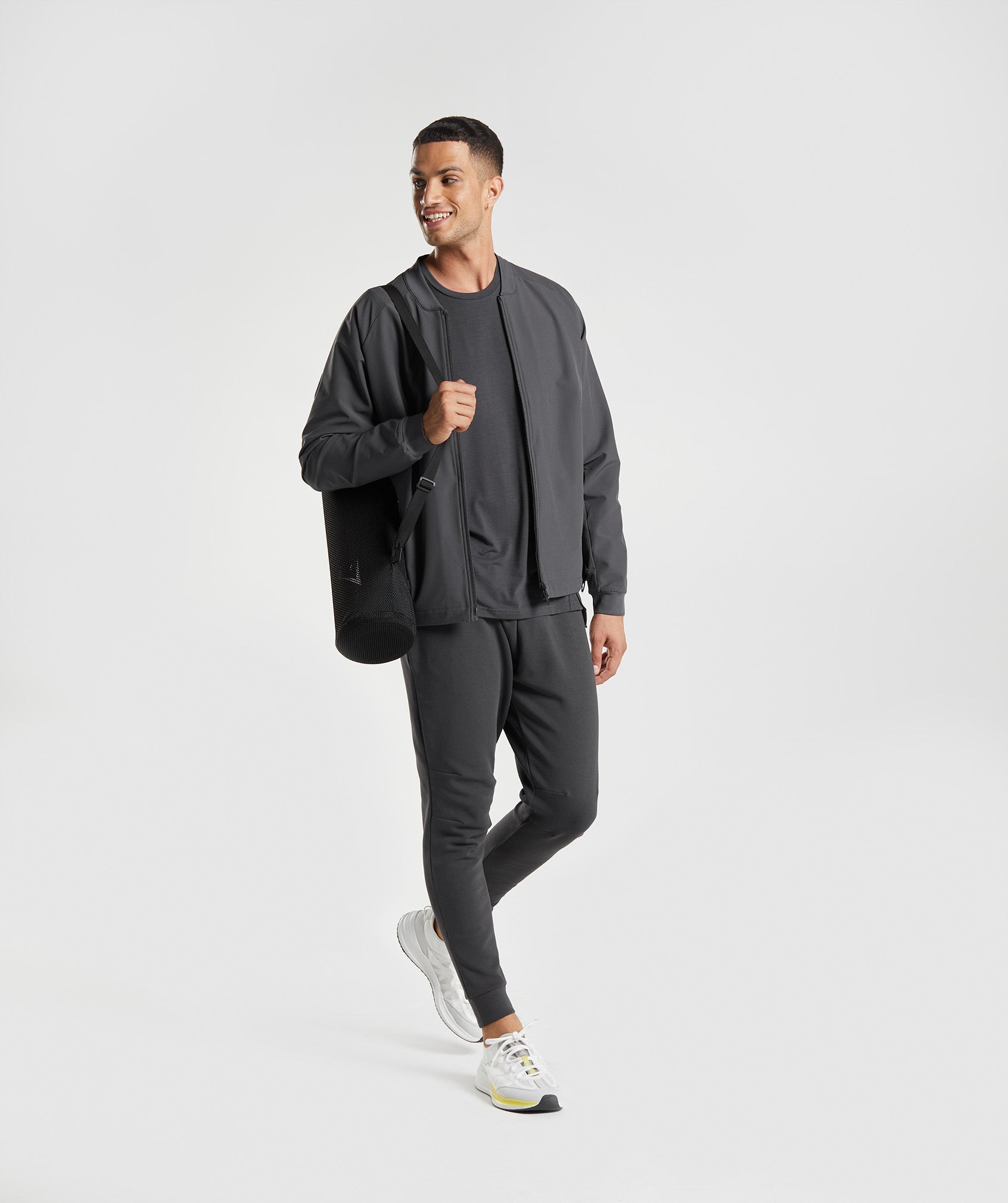 Studio Jacket in Onyx Grey - view 4