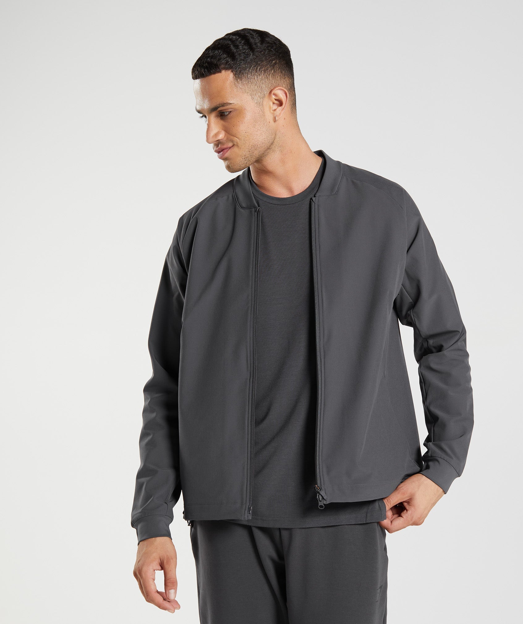 Studio Jacket in Onyx Grey is out of stock
