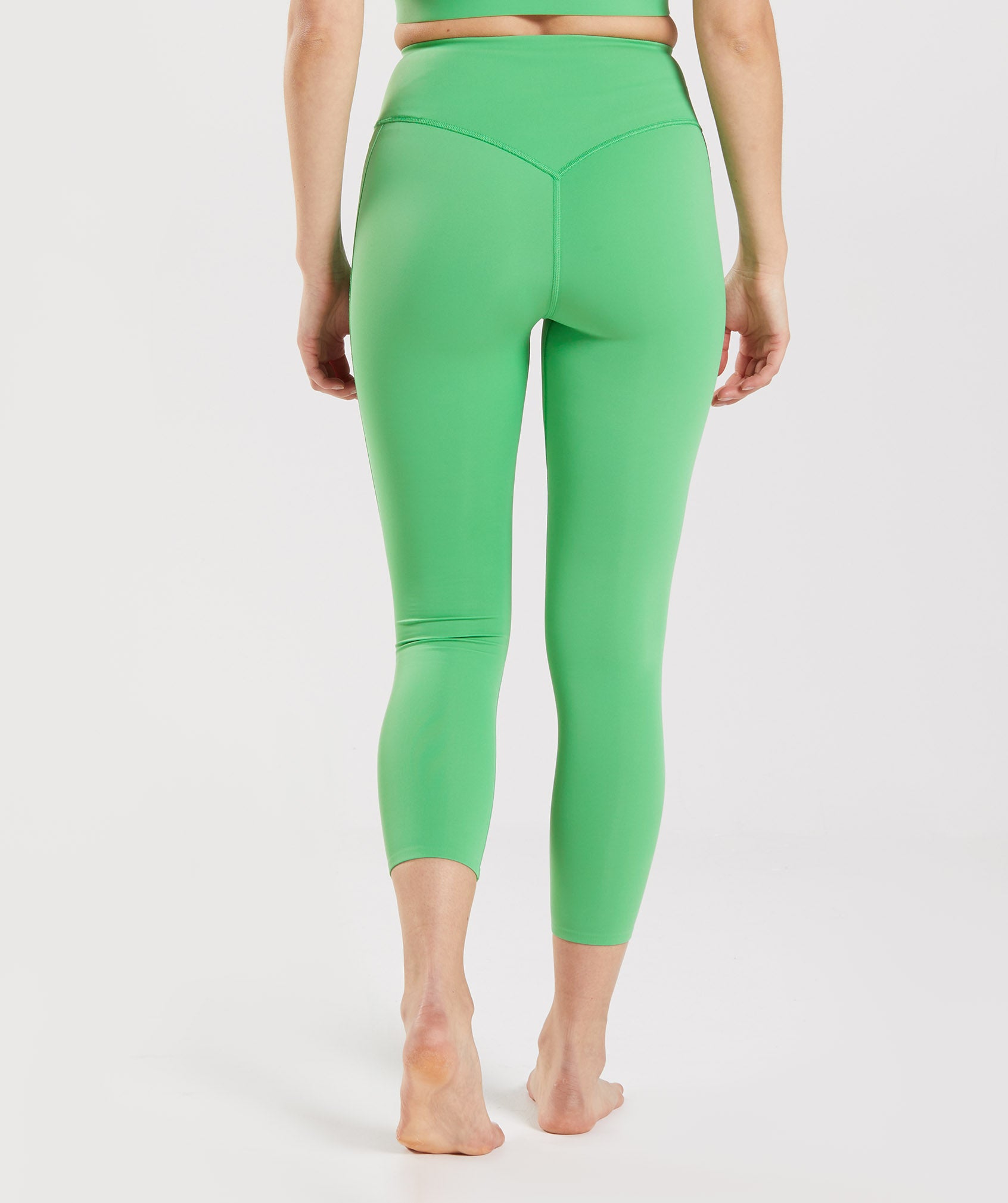 adidas Yoga Studio Luxe 7/8 Training Leggings - Green