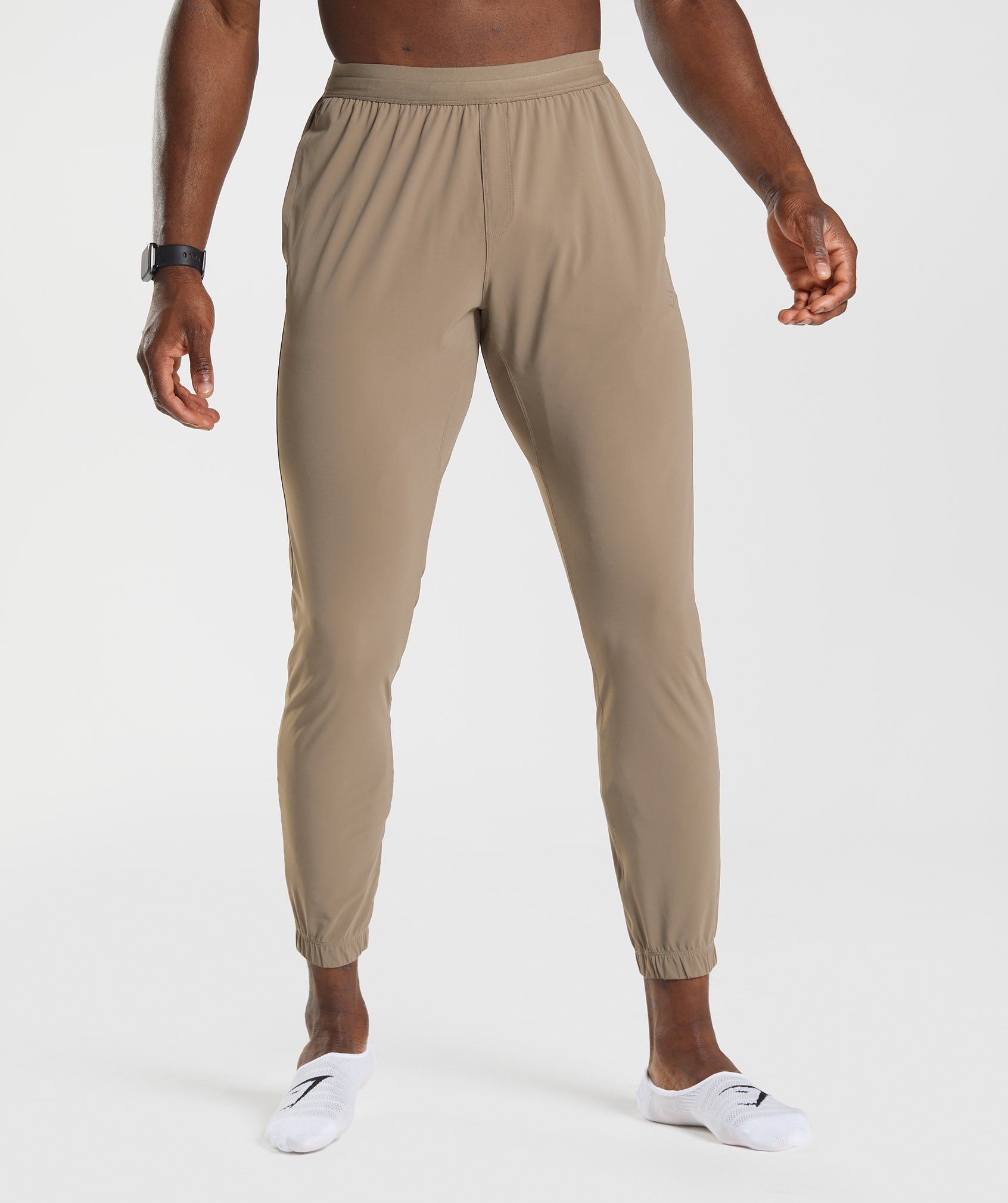 Studio Joggers en Soul Brown