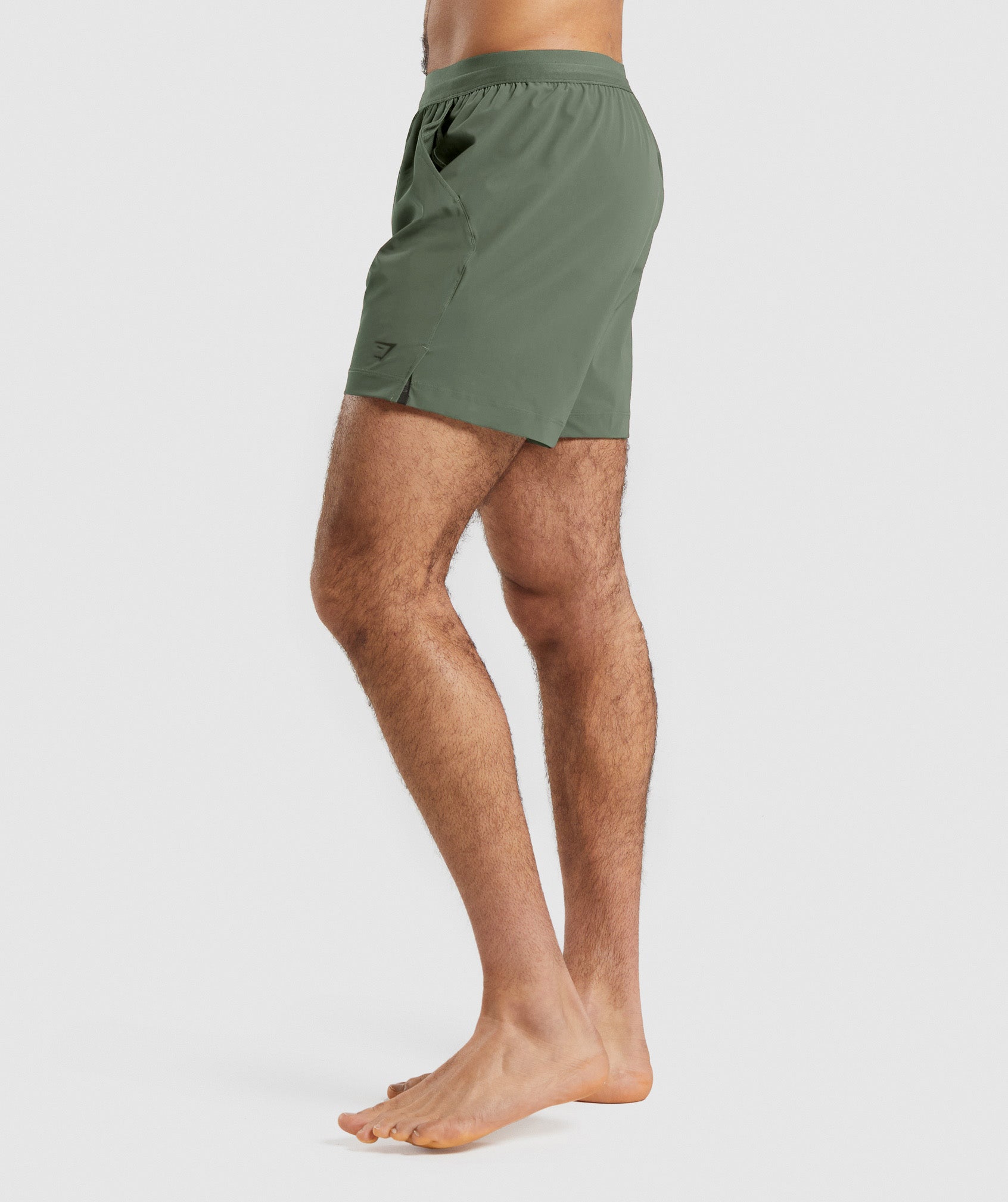 Studio Shorts in Core Olive - view 3