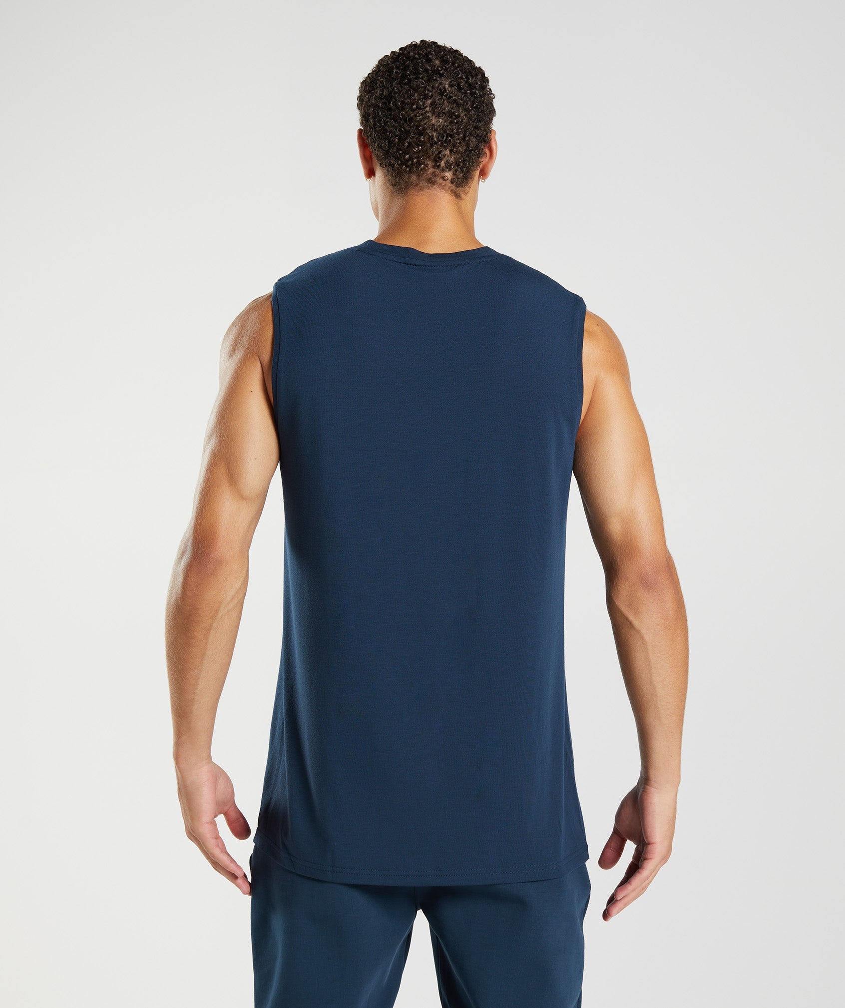 Studio Tank in Navy - view 2