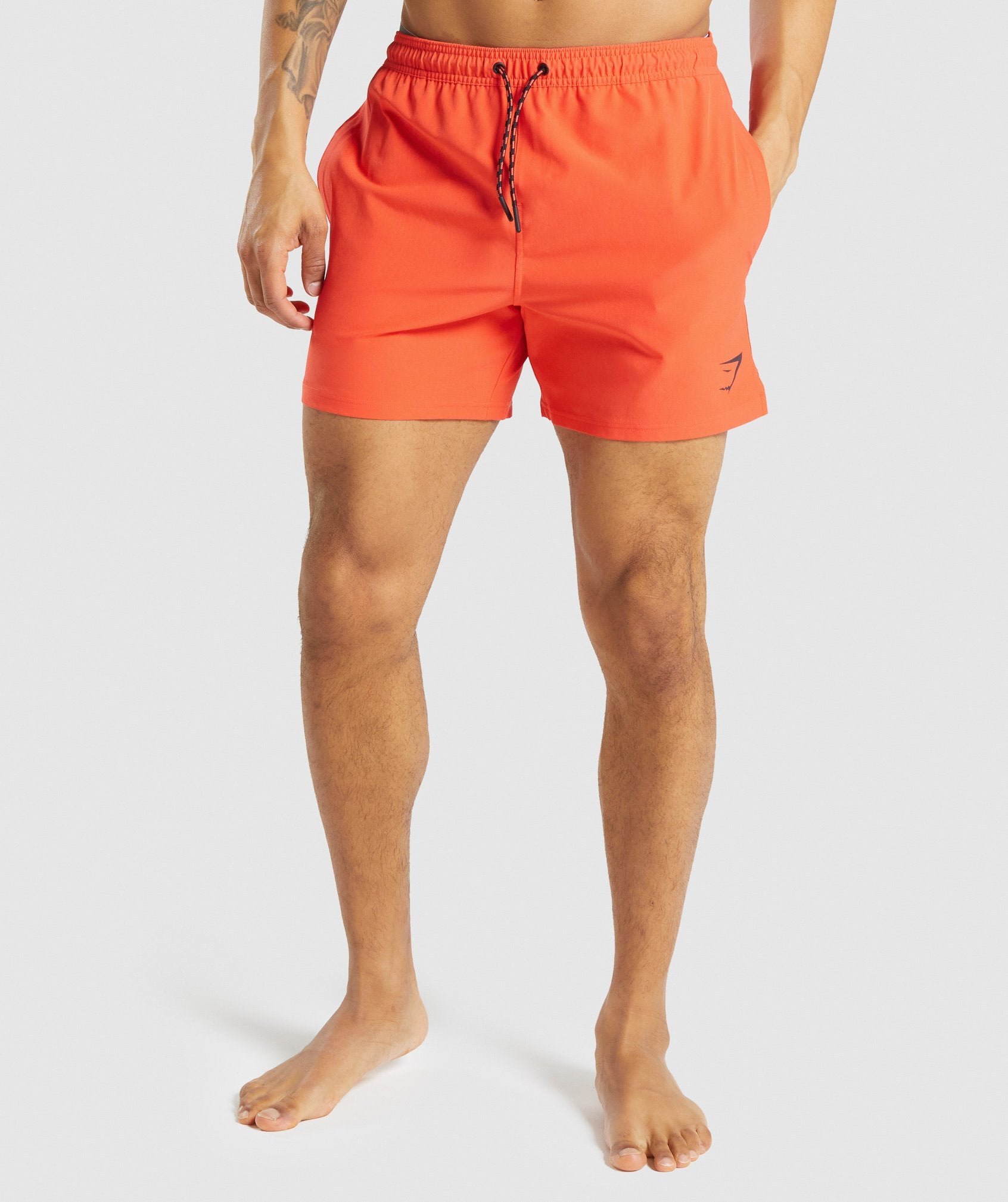 Swim Shorts in Orange - view 1