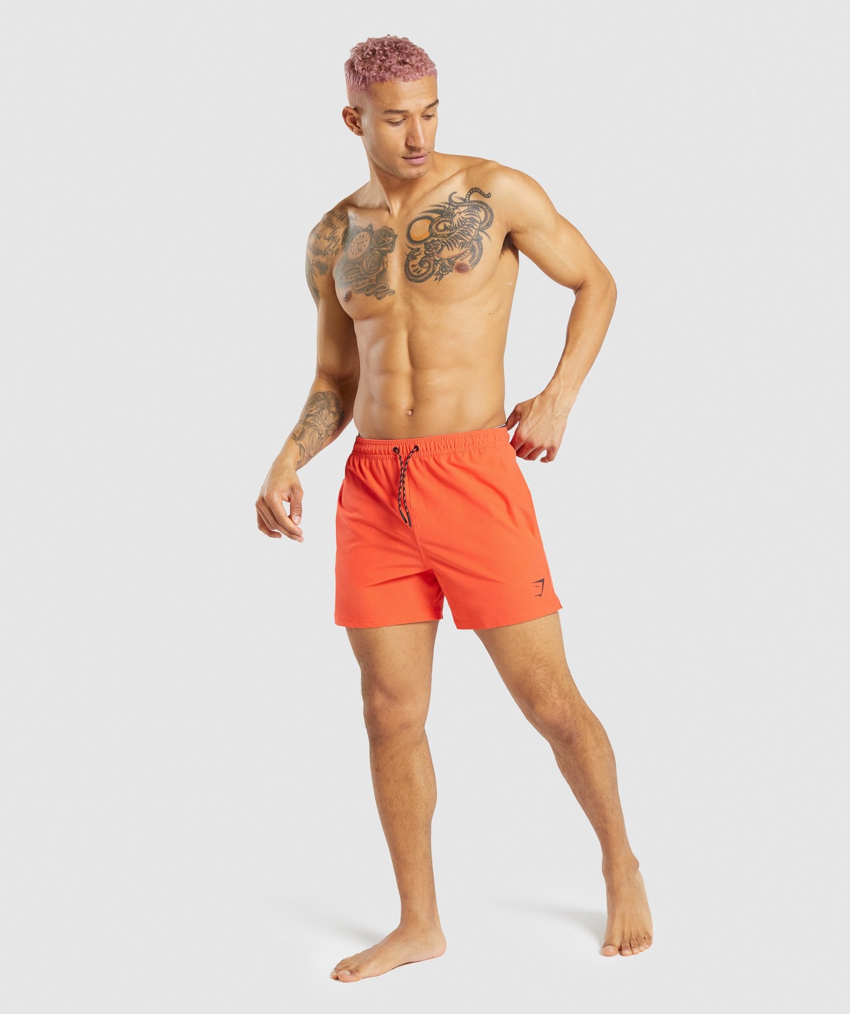 Swim Shorts in Orange - view 4