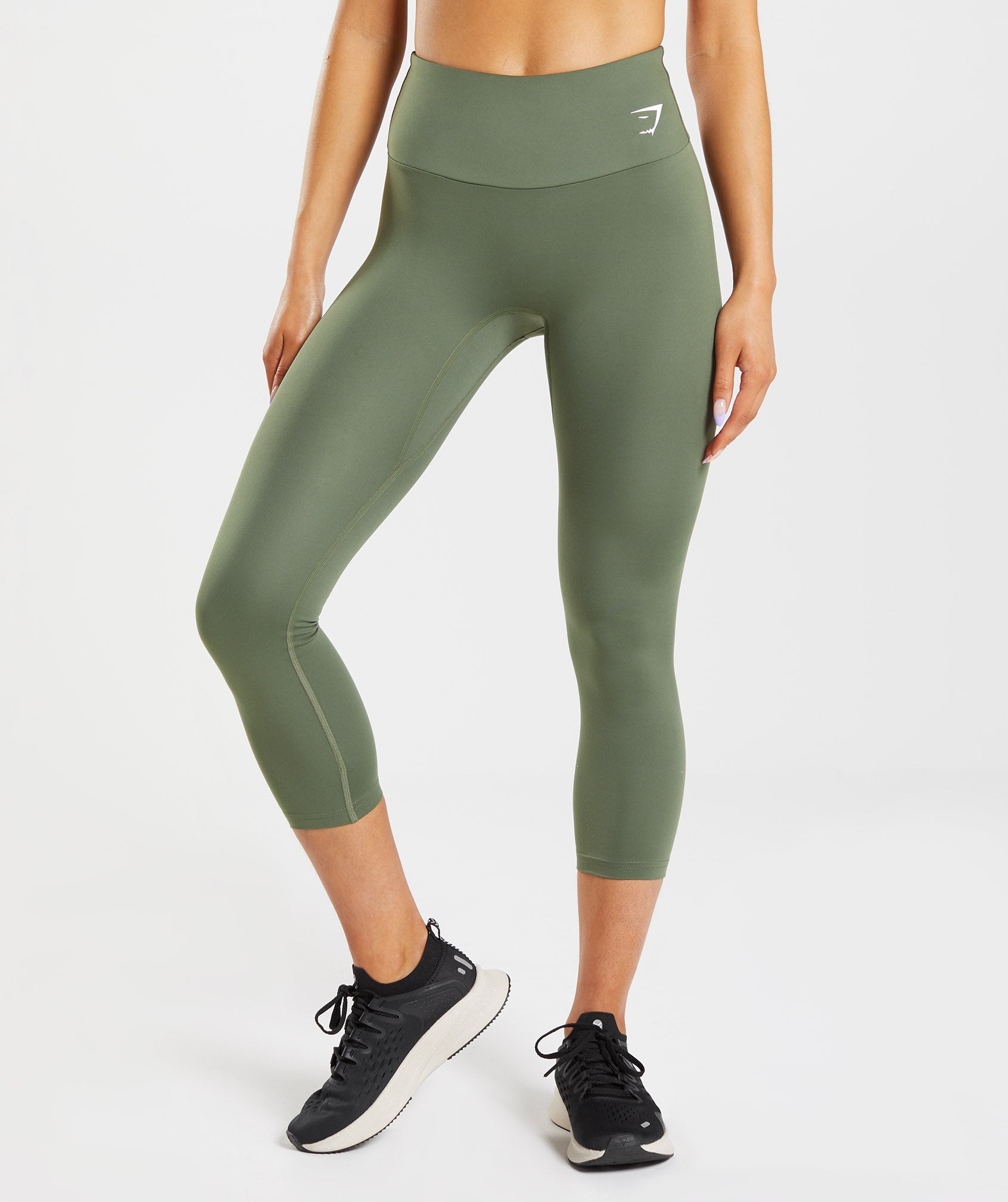 Training 7/8 Leggings in Core Olive - view 1
