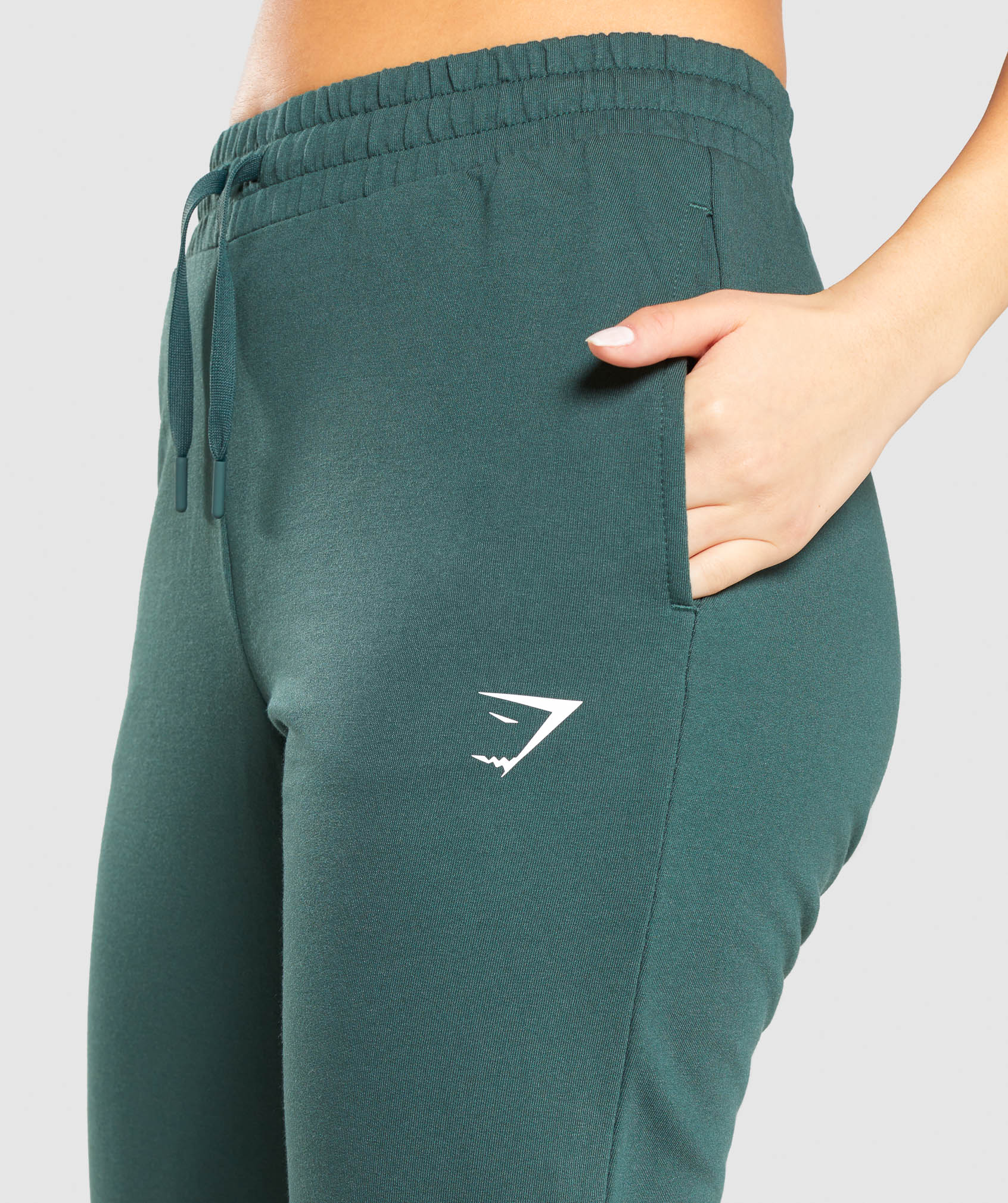 Training Joggers in Dark Green - view 5
