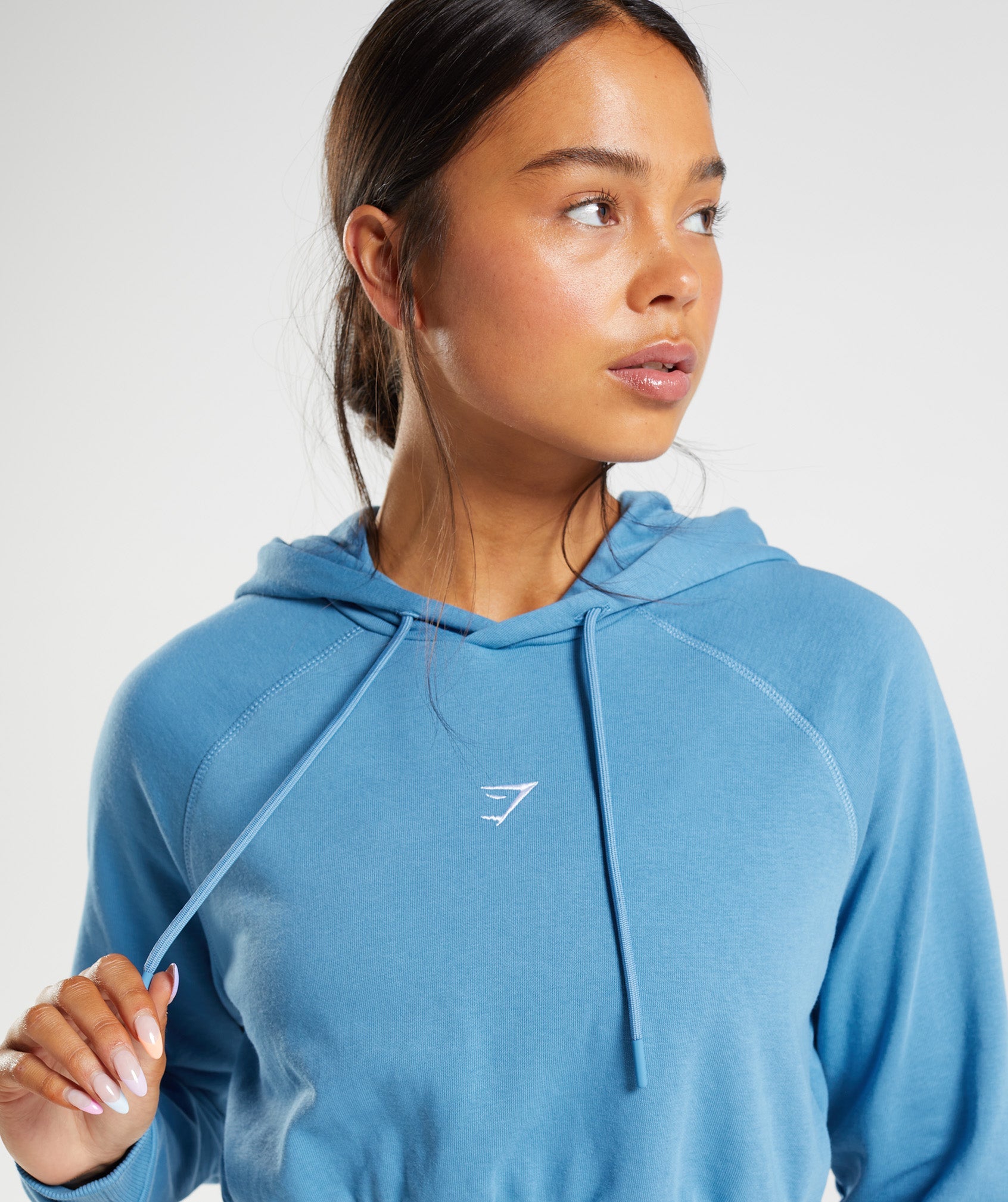 Gymshark Training Zip Hoodie - Lakeside Blue