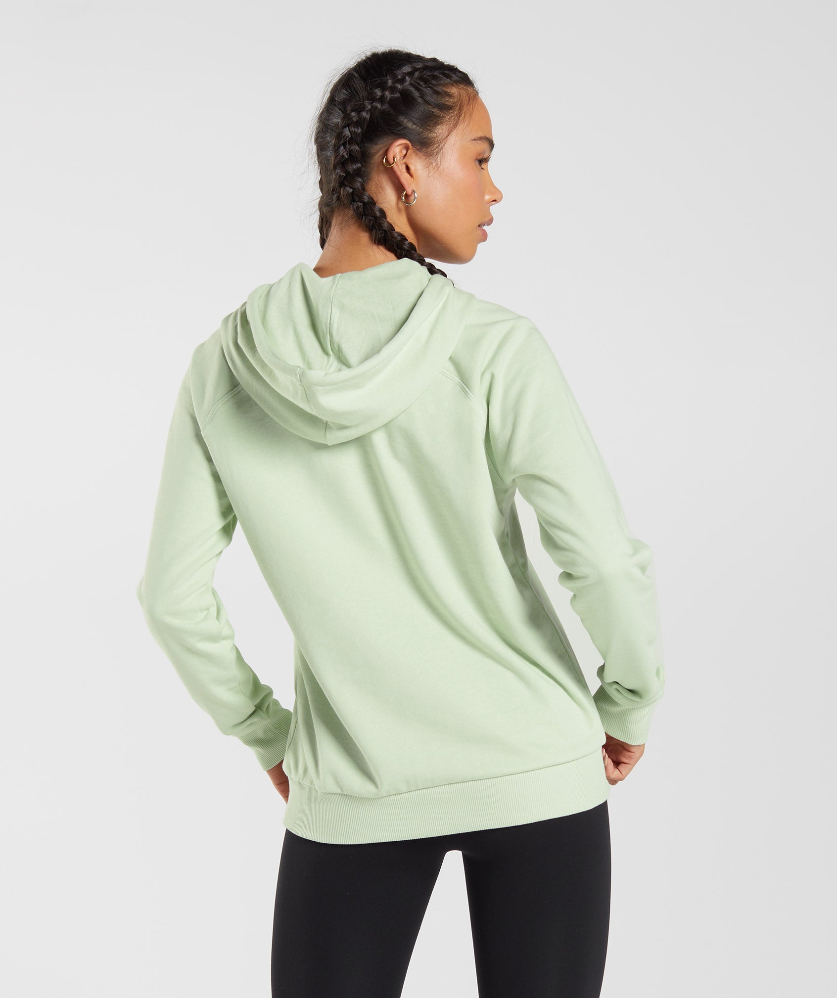 Training Hoodie in Flora Green - view 2