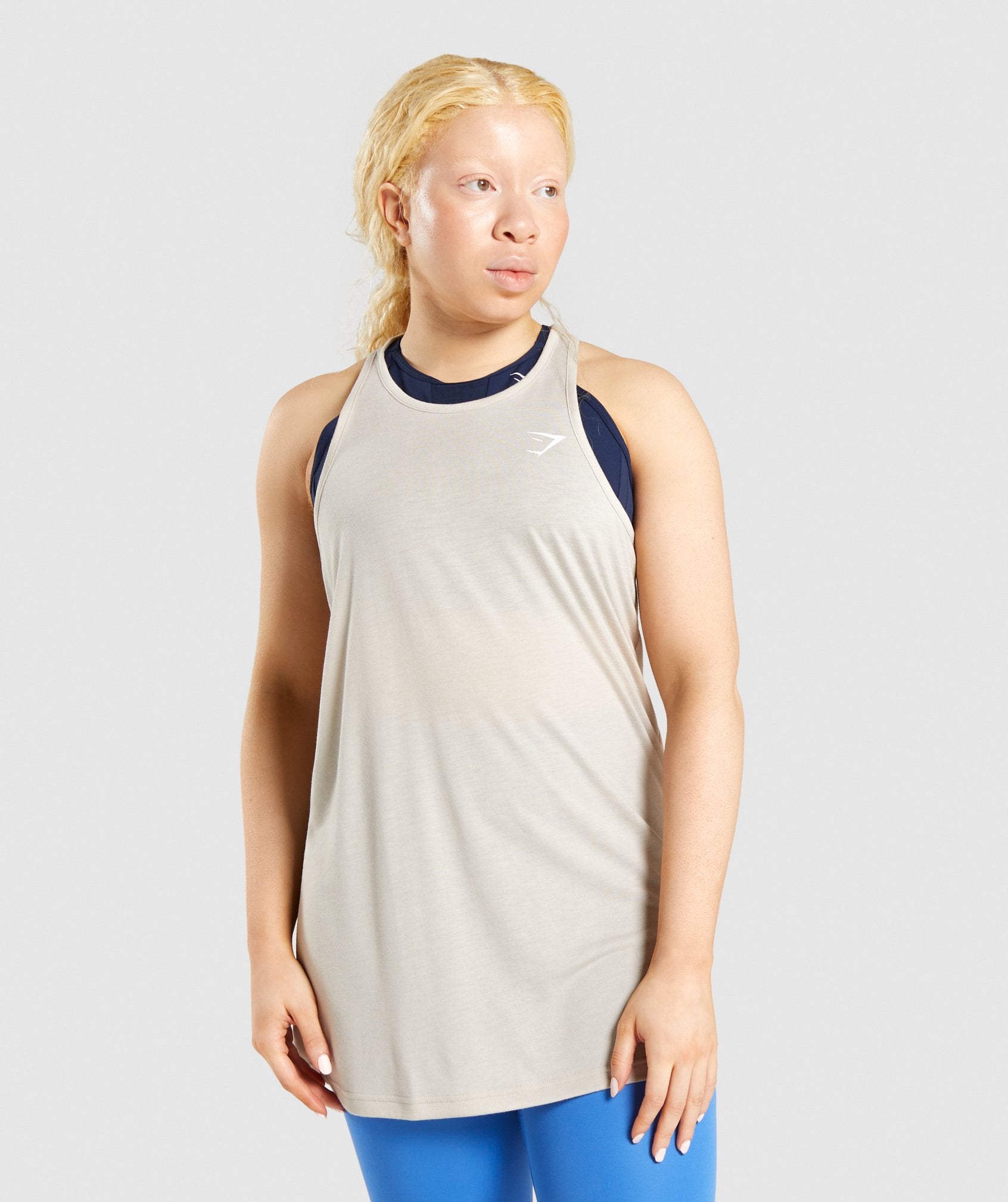 Training Oversized Vest in Grey - view 1