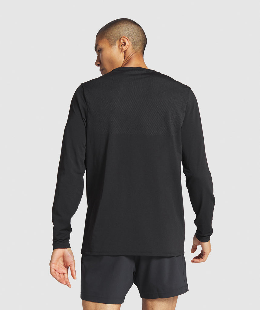 Gymshark Vital Long Sleeve T-Shirt - Black | Gymshark