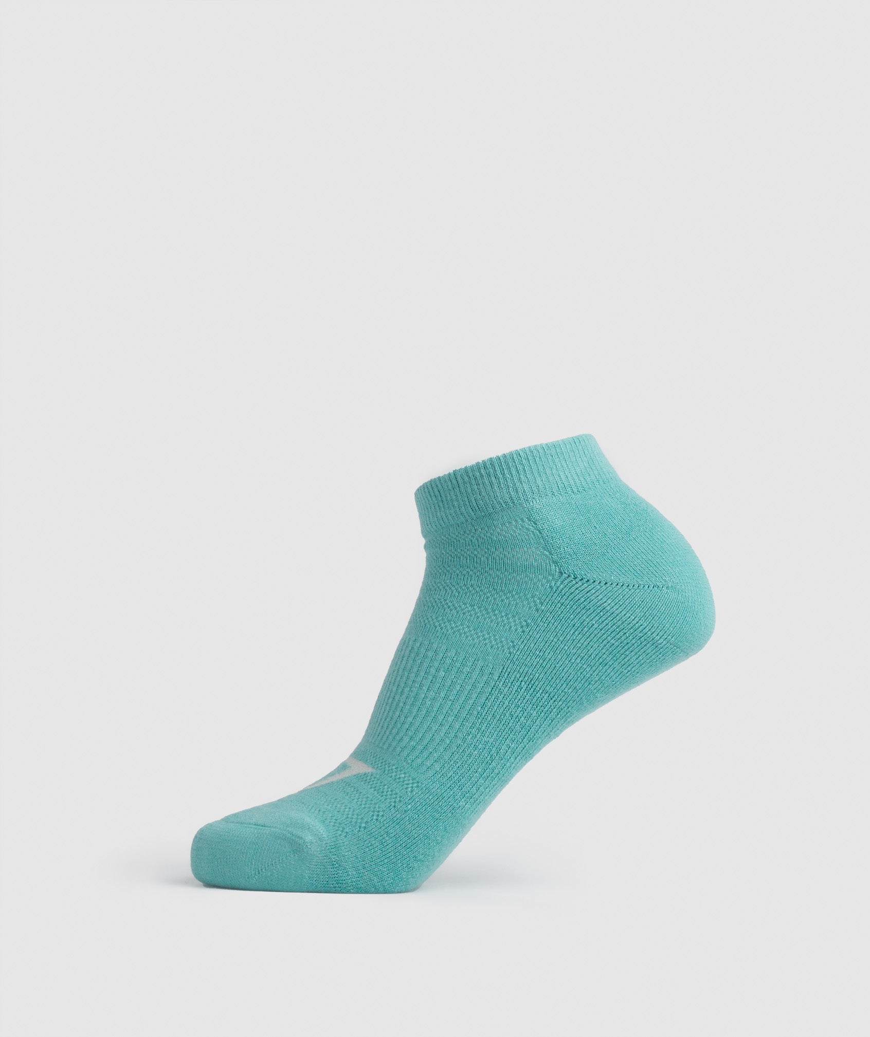 Ankle Socks 3pk in Blue/Jewel Green/Pebble Grey - view 4