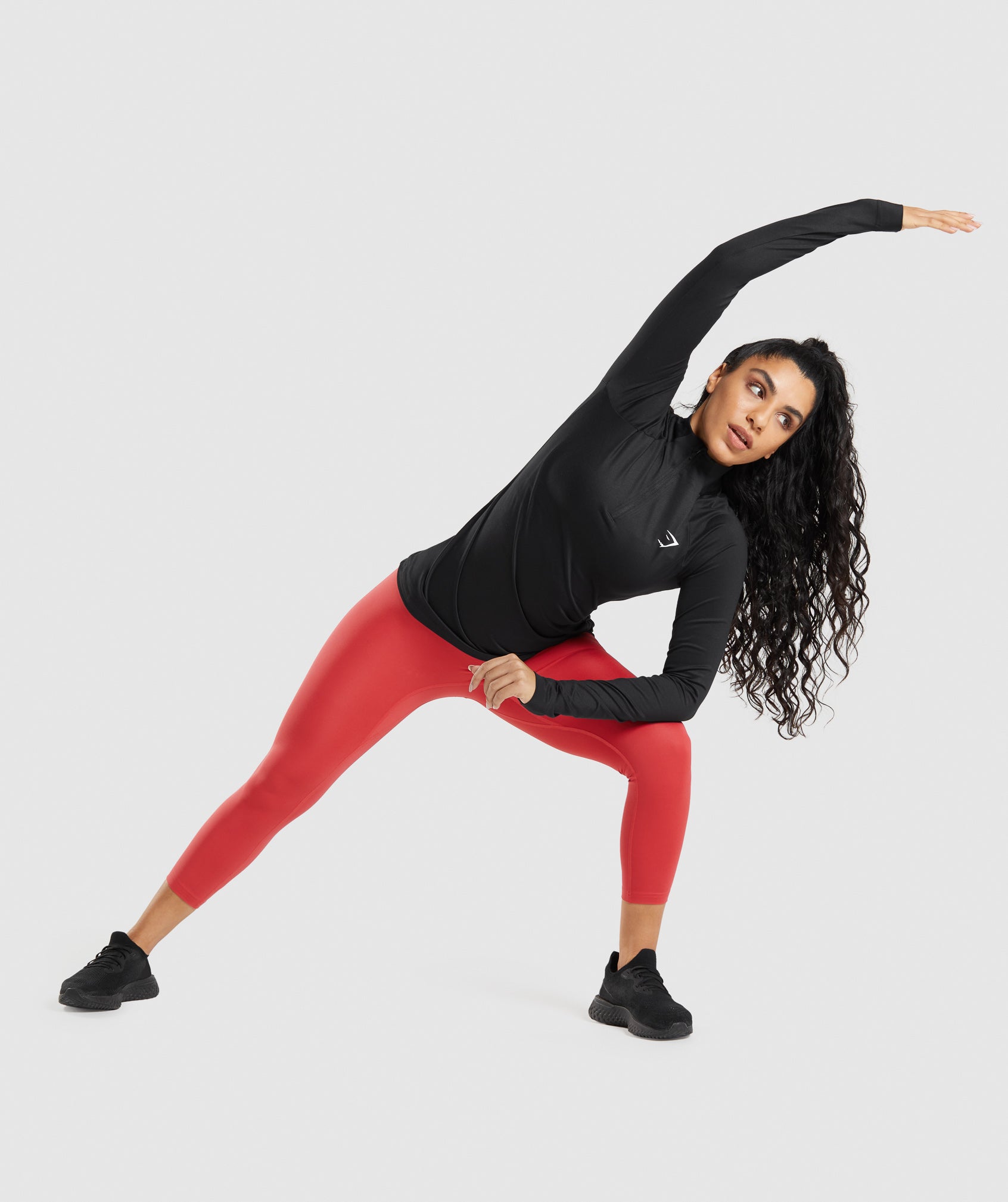Training 7/8 Leggings in Ruby Red - view 4