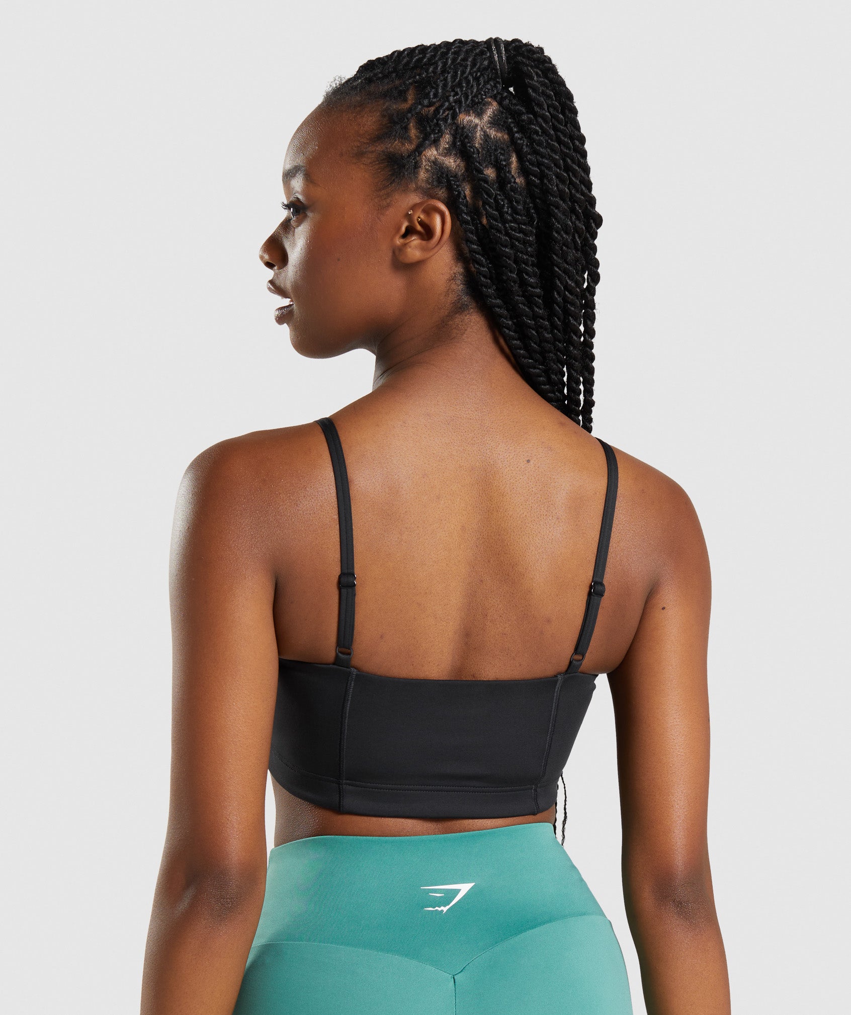 Gymshark Bandeau Sports Bra - Black