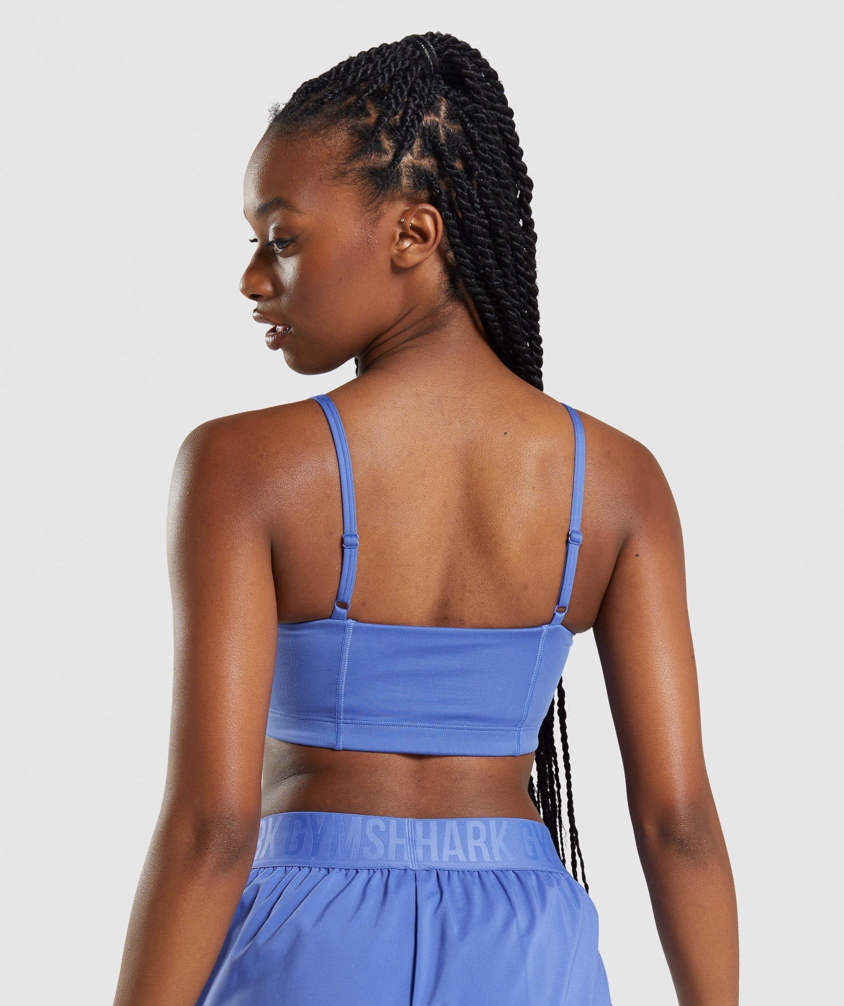 Bandeau Sports Bra in Court Blue - view 2