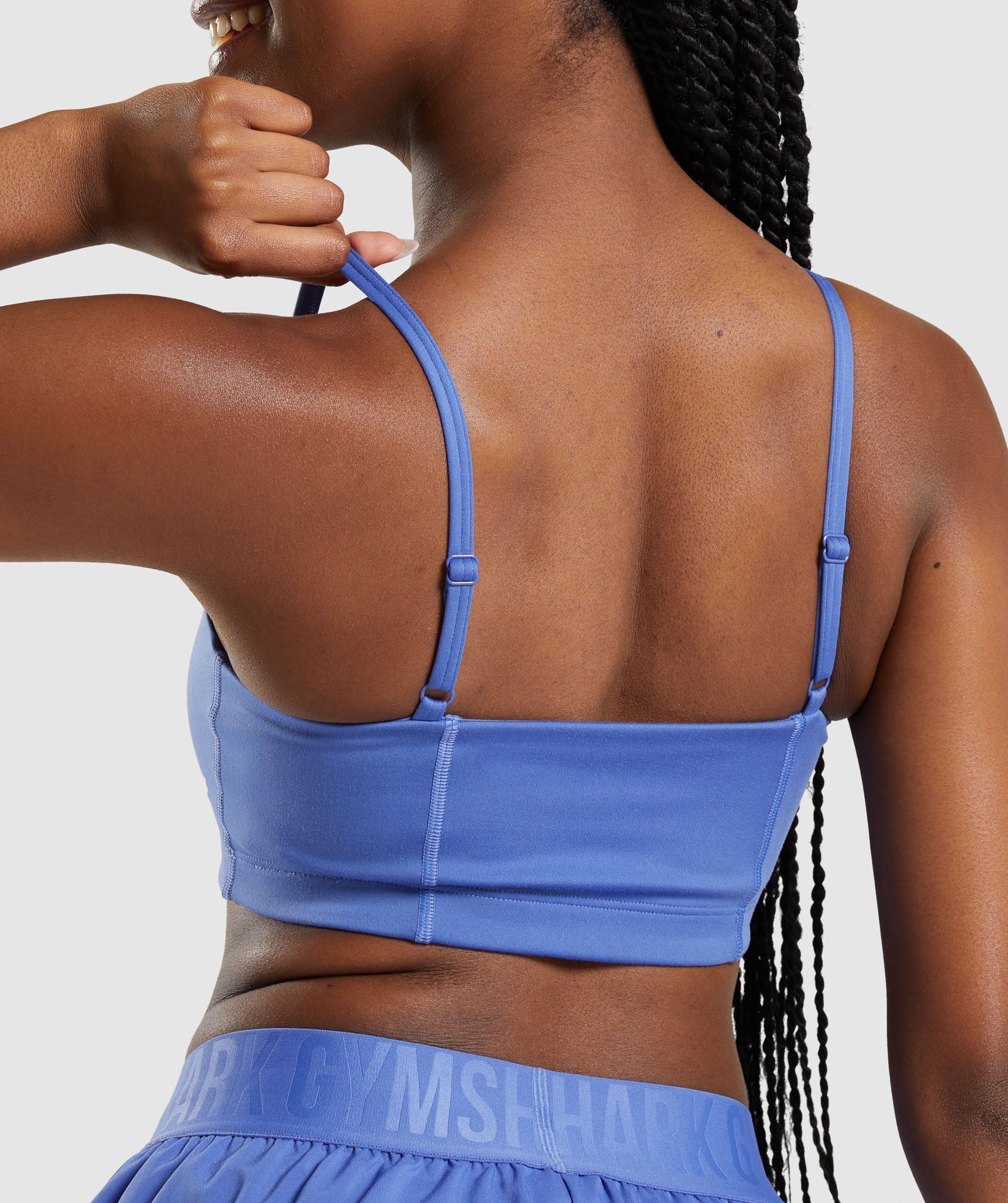 Bandeau Sports Bra in Court Blue - view 6