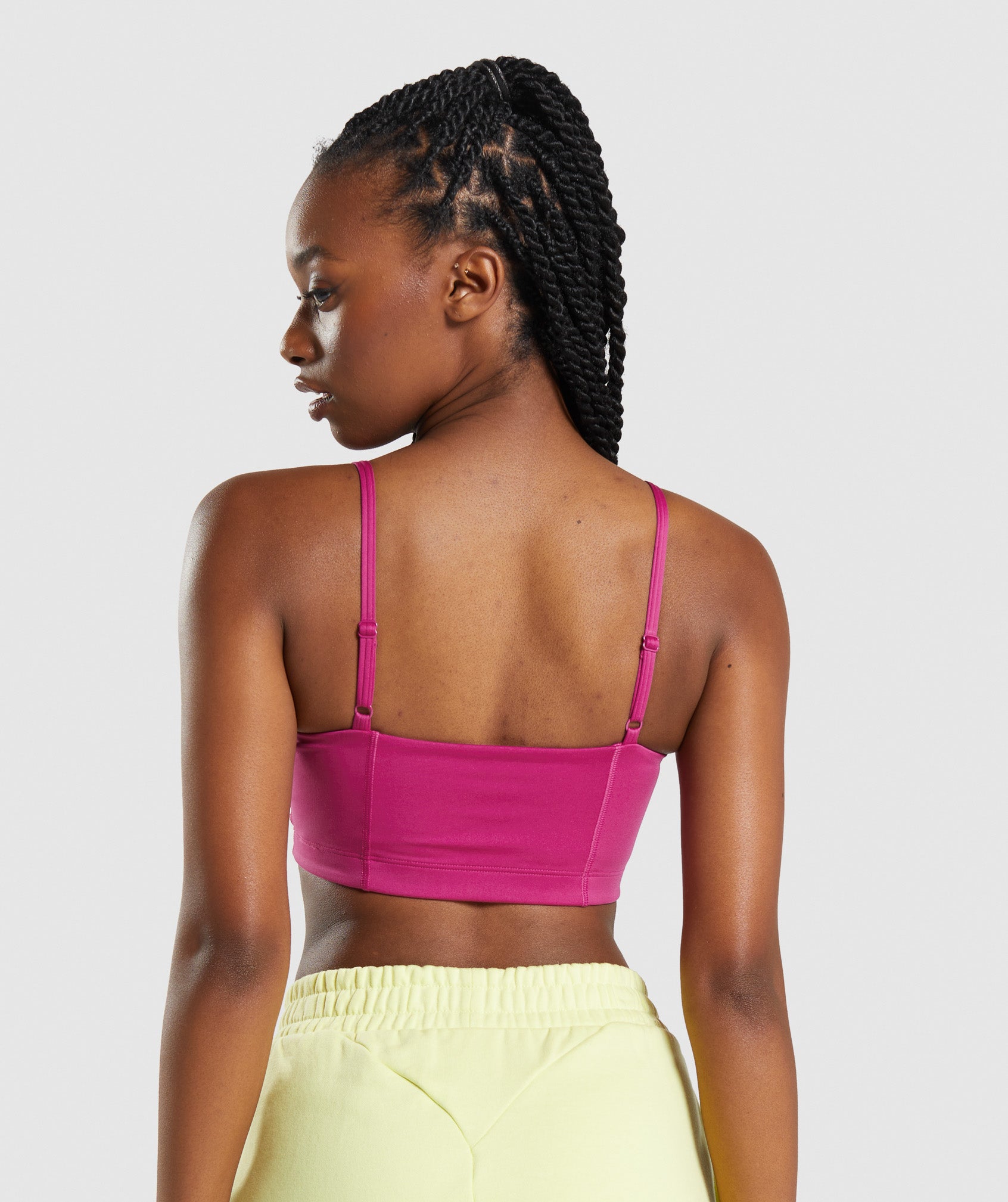 Gymshark Bandeau Sports Bra - Dragon Pink