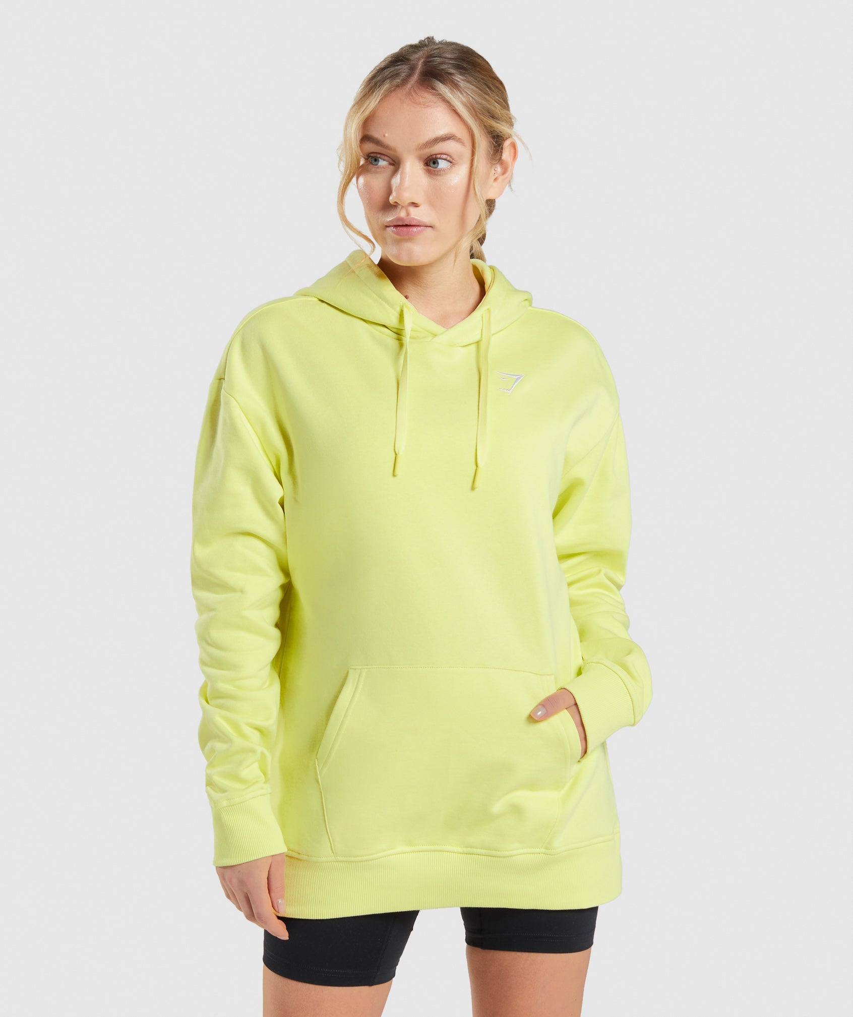 Training Oversized Hoodie in Firefly Green - view 1