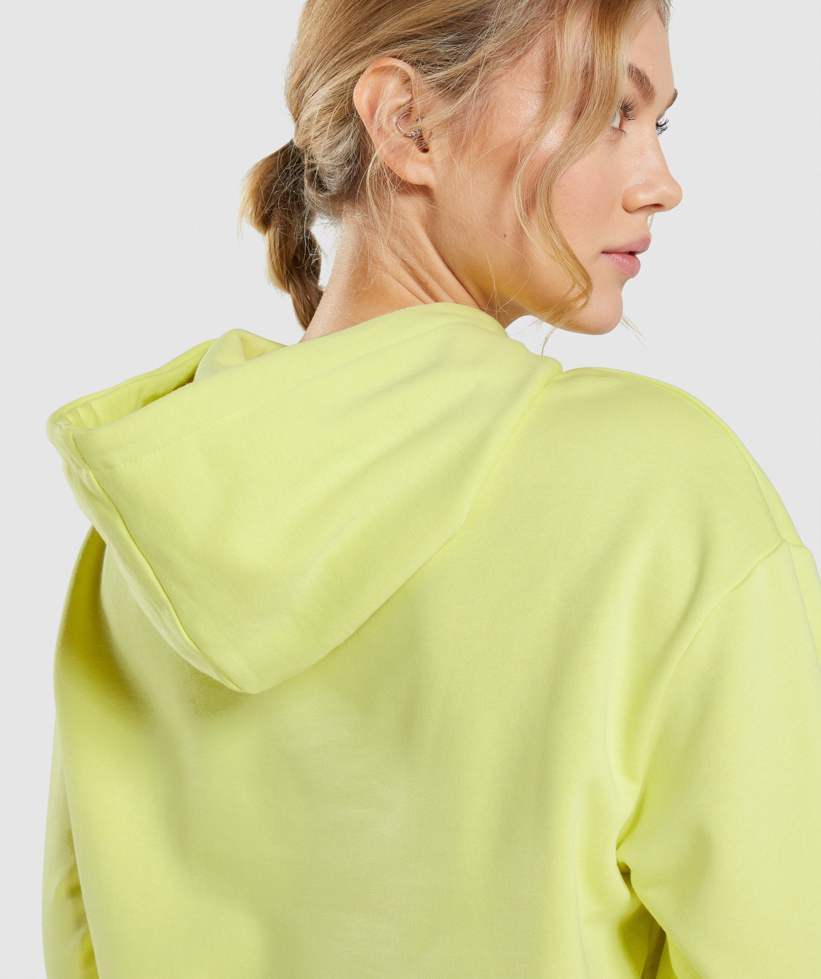 Training Oversized Hoodie in Firefly Green - view 6