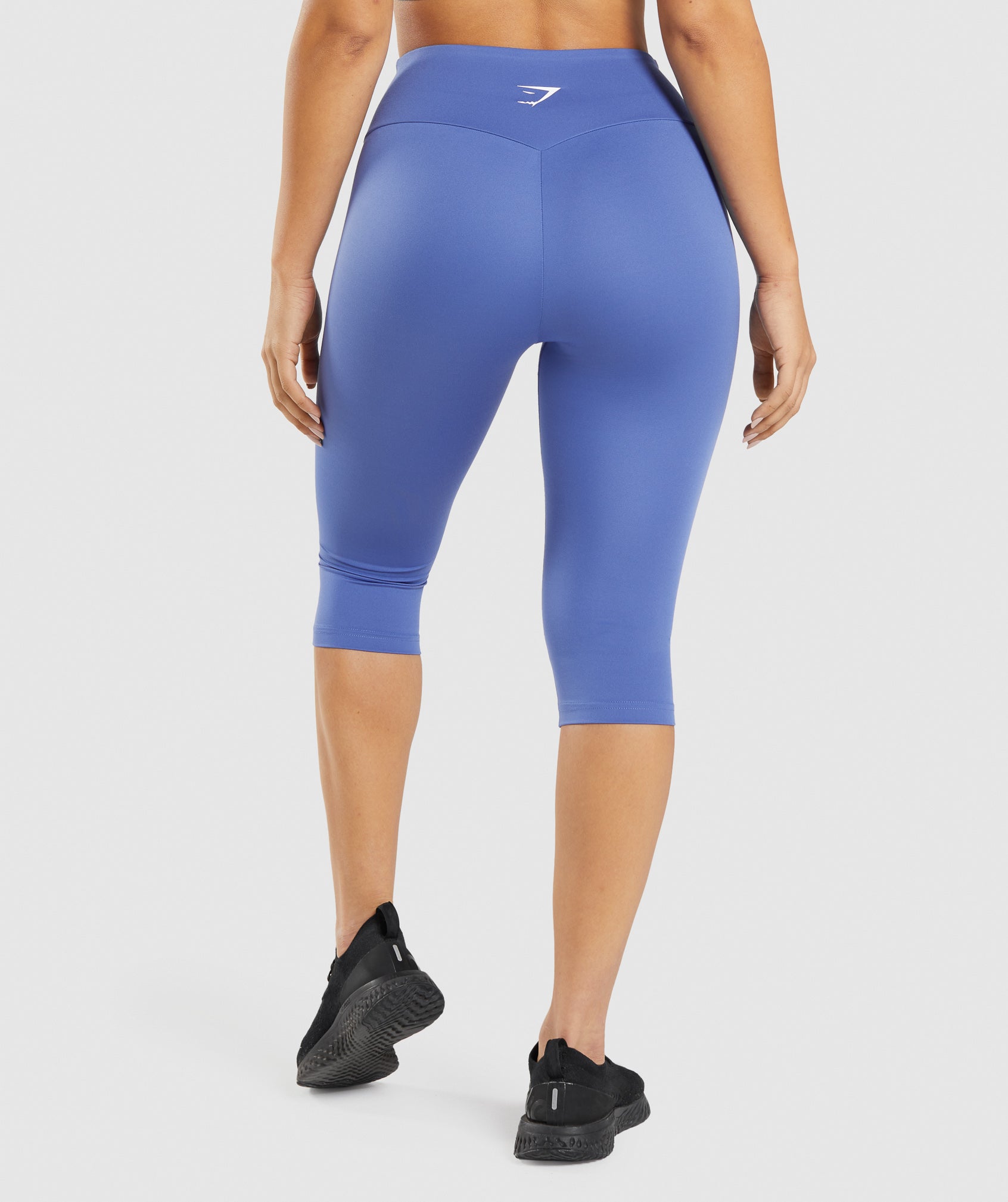 Training Cropped Leggings in Court Blue - view 2
