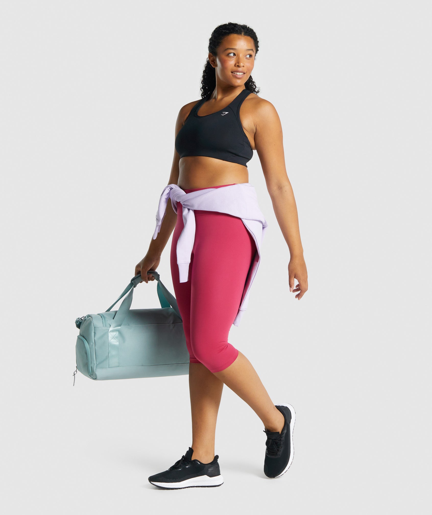 Training Cropped Leggings in Pink - view 4