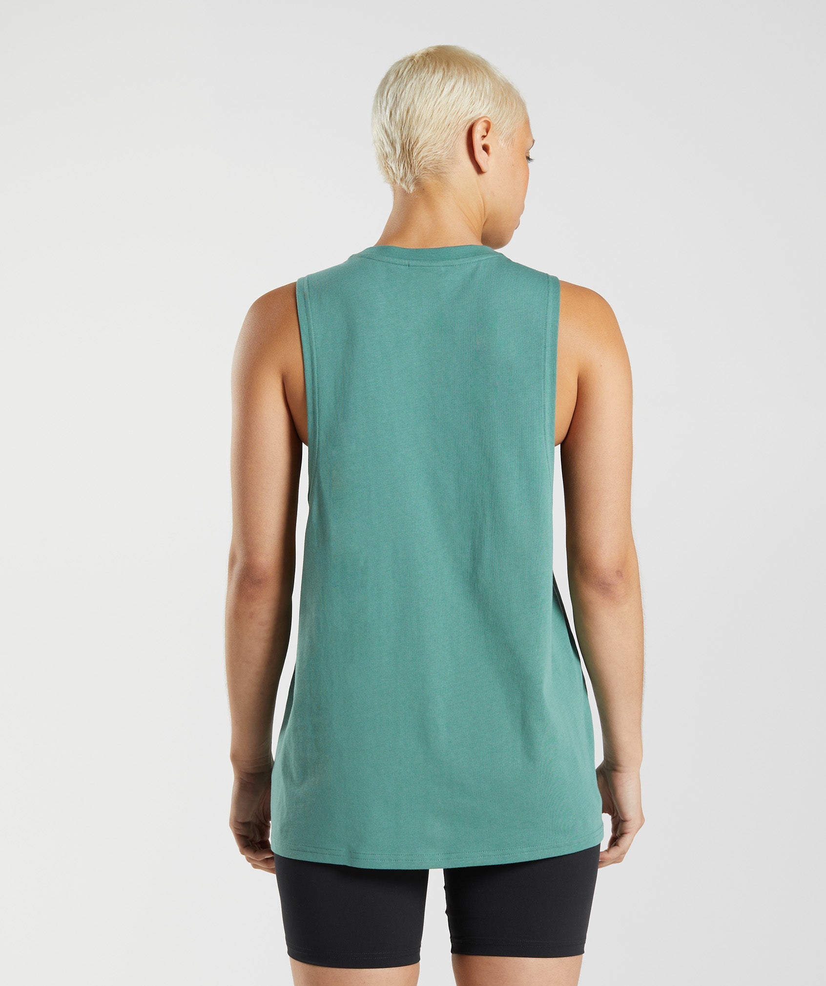 Gymshark Legacy Drop Arm Tank - Hoya Green