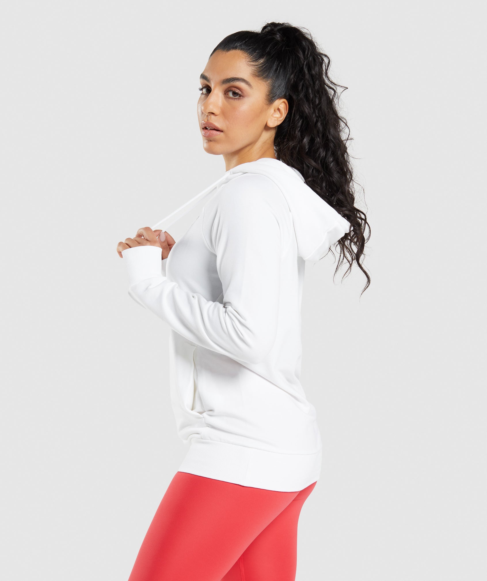 Training Hoodie in White - view 3