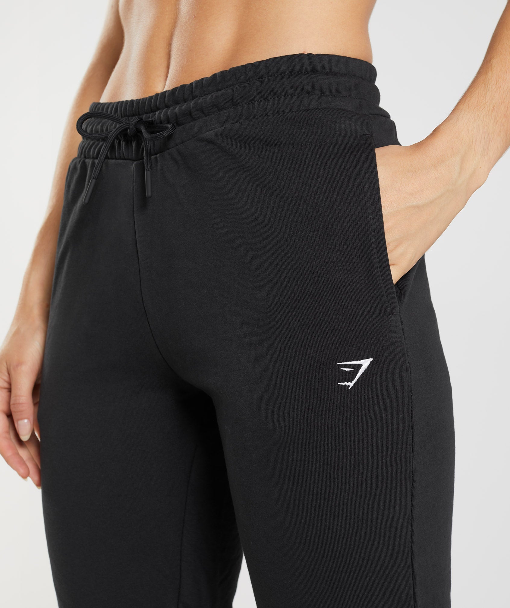 Gymshark Winter Tracksuit Bottoms (Joggers) - Black / Small