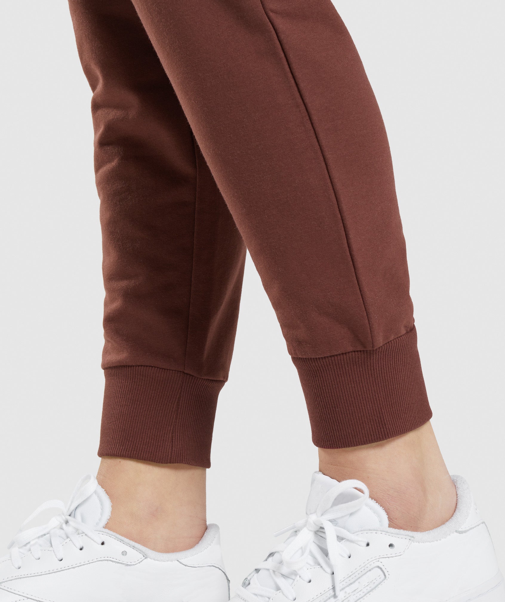 Gymshark Training Fleece Joggers - Burgundy Brown