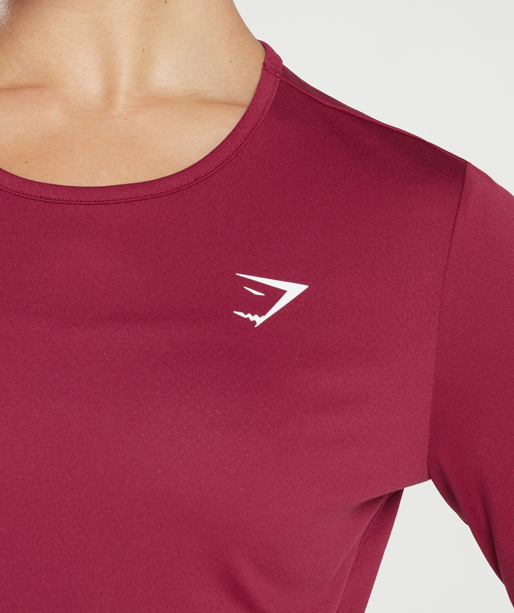 Training Long Sleeve Top in Currant Pink - view 3