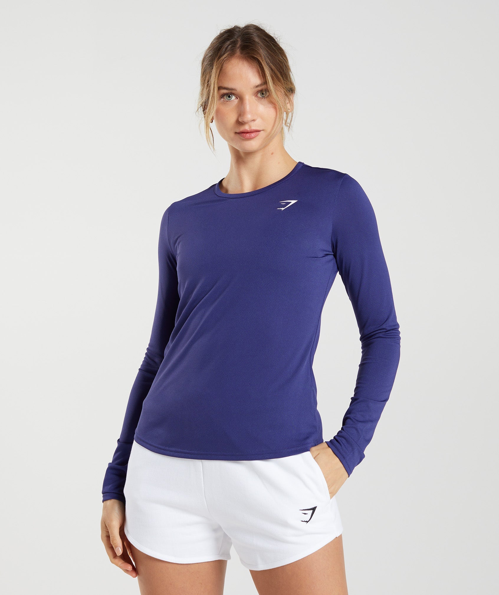 Gymshark Training Long Sleeve Top - Neptune Purple | Gymshark