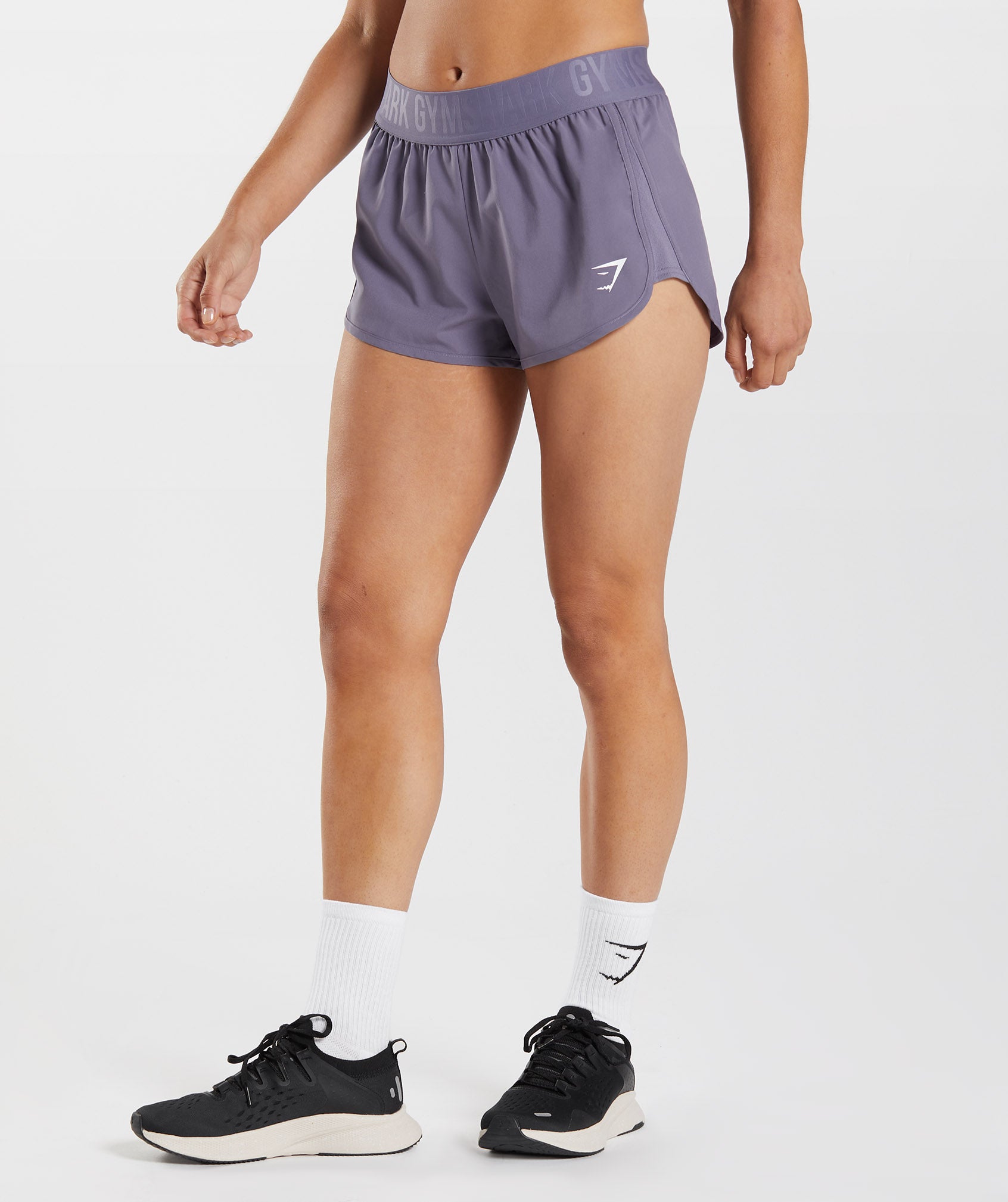 Training Loose Fit Shorts in Mercury Purple - view 1