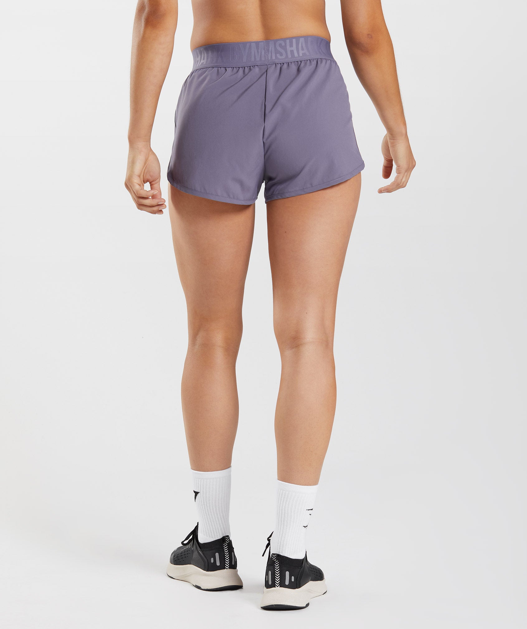 Training Loose Fit Shorts in Mercury Purple - view 2