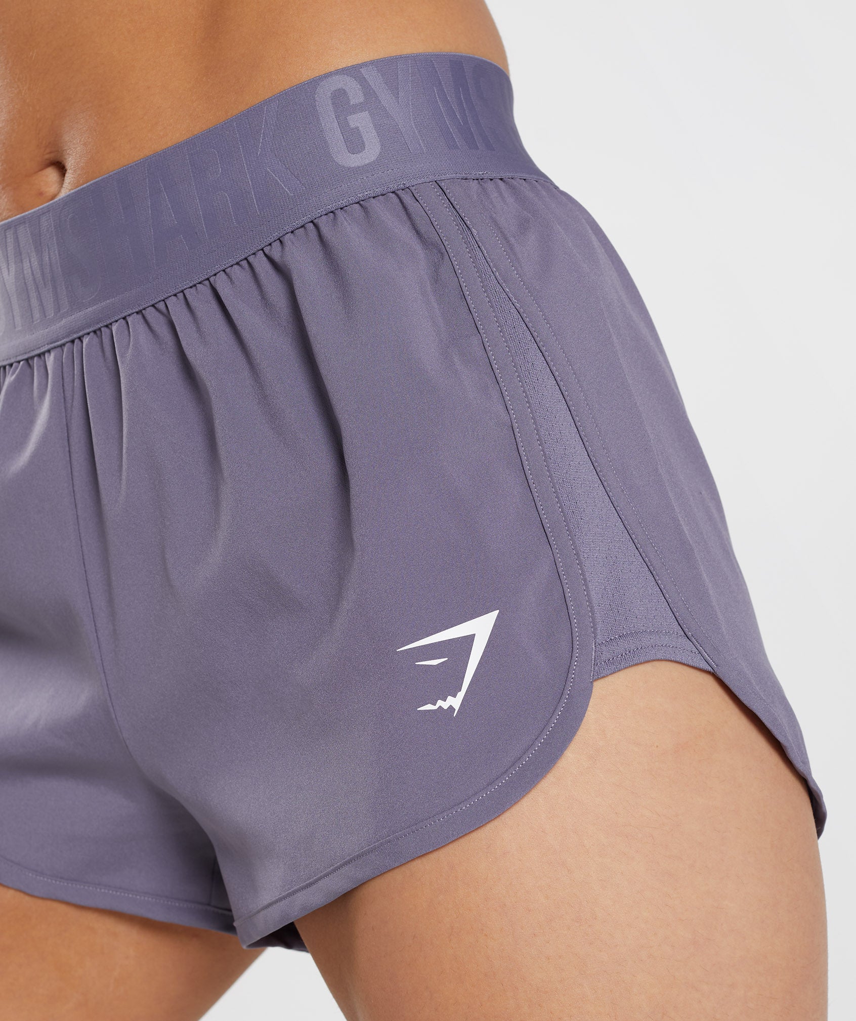 Training Loose Fit Shorts in Mercury Purple - view 3