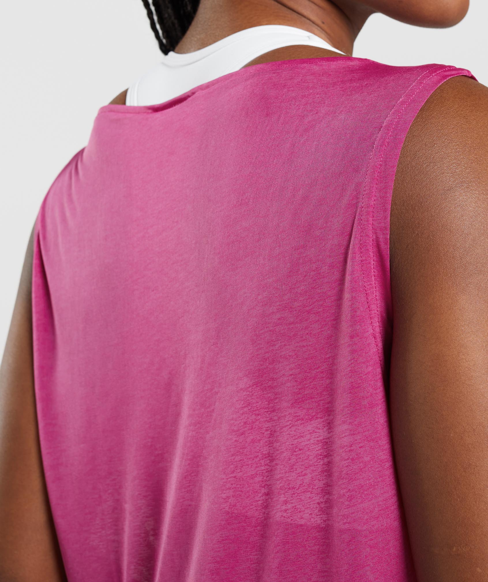 Training Oversized Tank in Dragon Pink - view 6