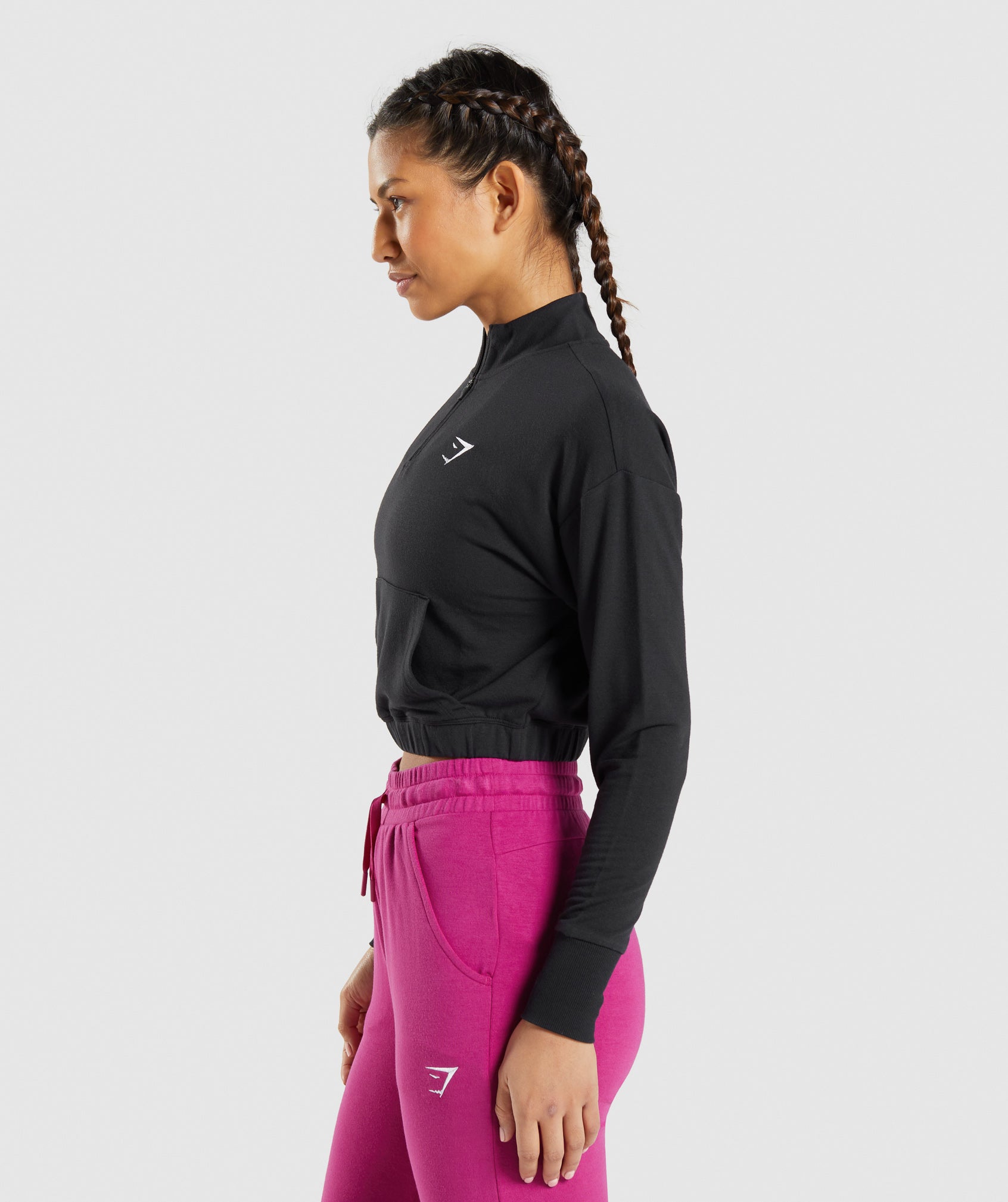 GYMSHARK PIPPA TRAINING JOGGERS BLACK KELNĖS – Pamaiva