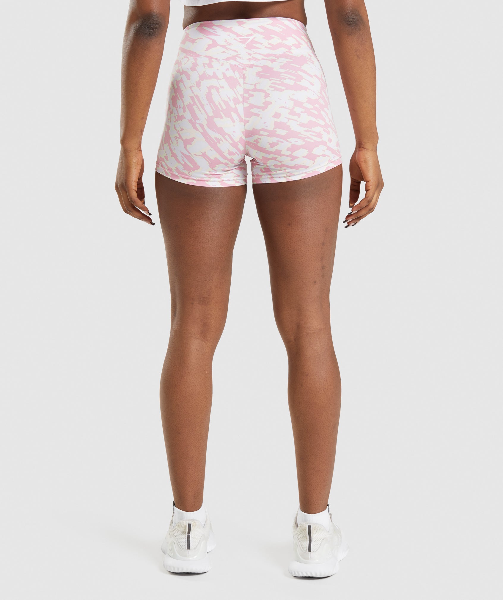 Gymshark Training Shorts - Sorbet Pink Print