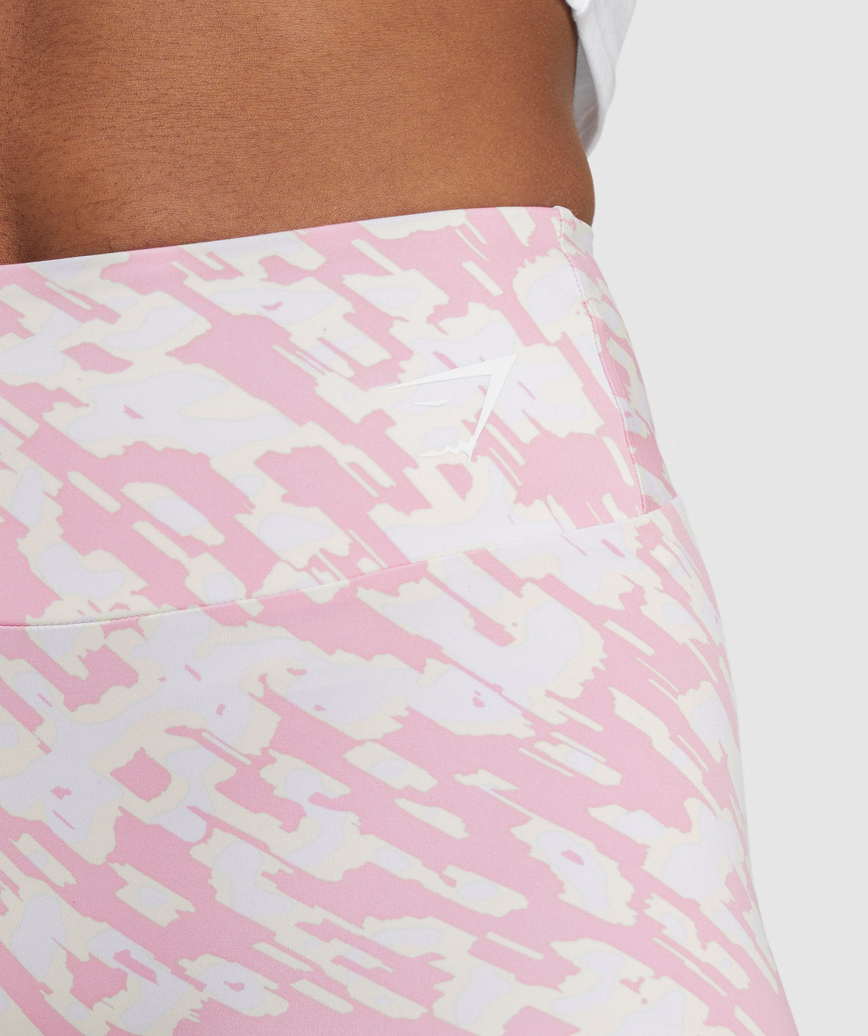 Training Shorts in Sorbet Pink Print - view 6