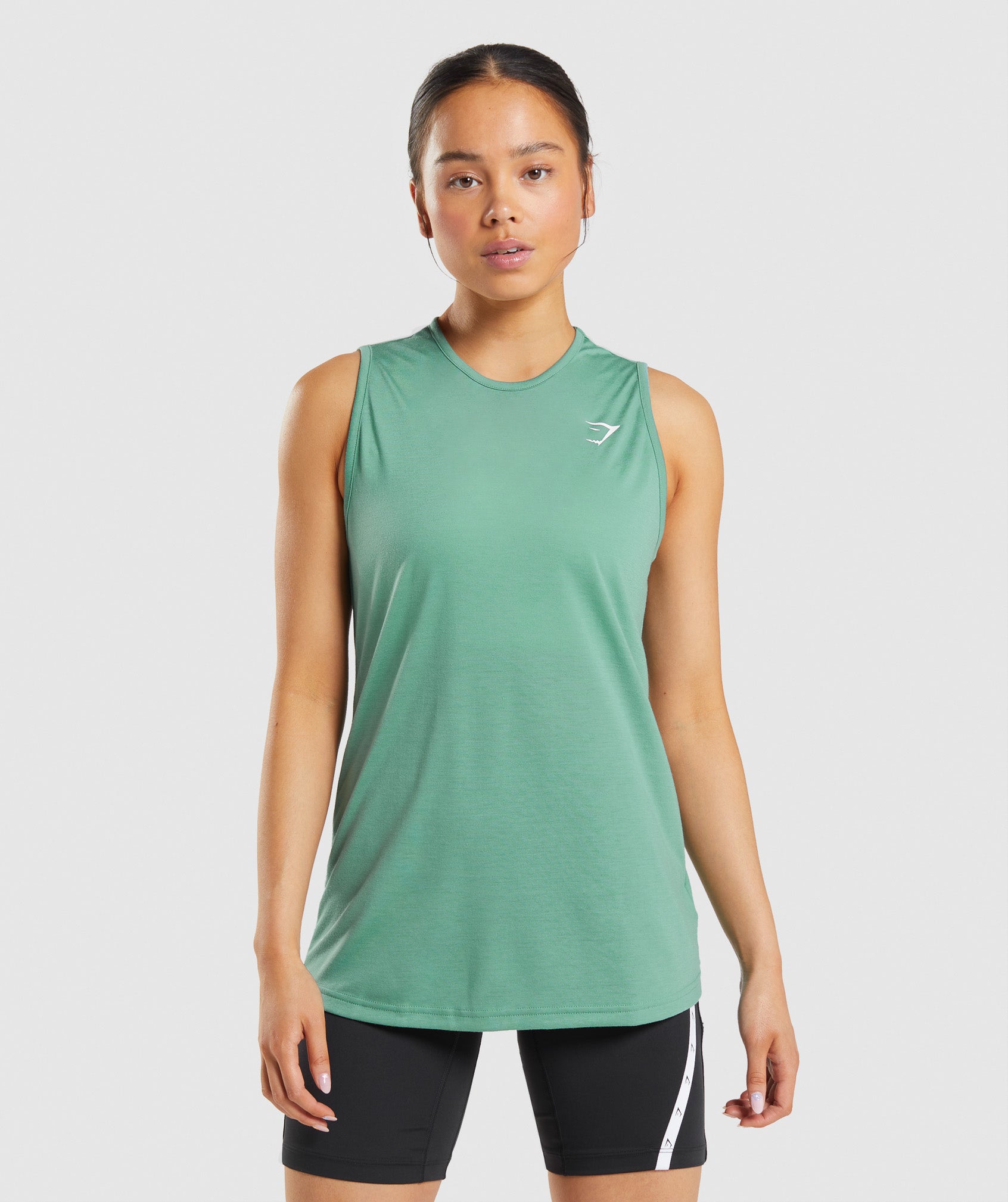 Training Drop Arm Tank in Alpine Green - view 1