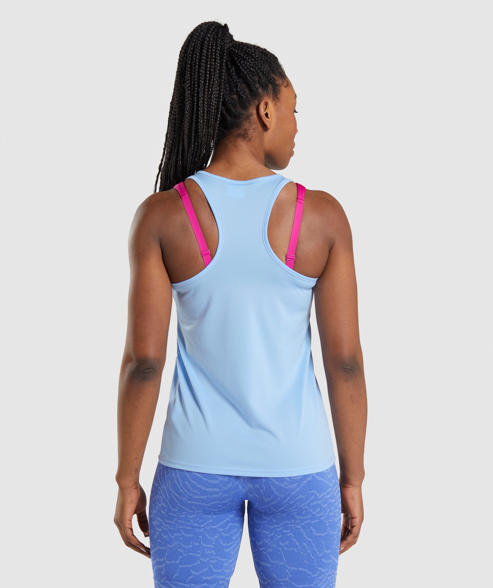 Training Tank in Moonstone Blue - view 2
