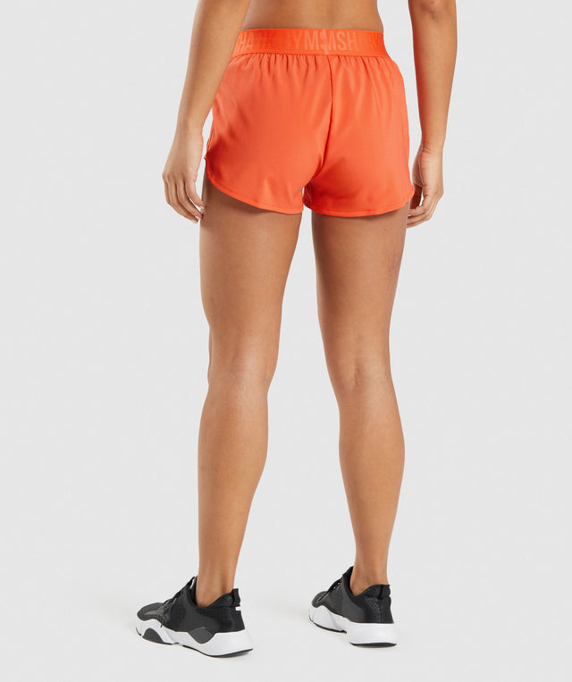 Gymshark Training Loose Fit Shorts - Papaya Orange | Gymshark