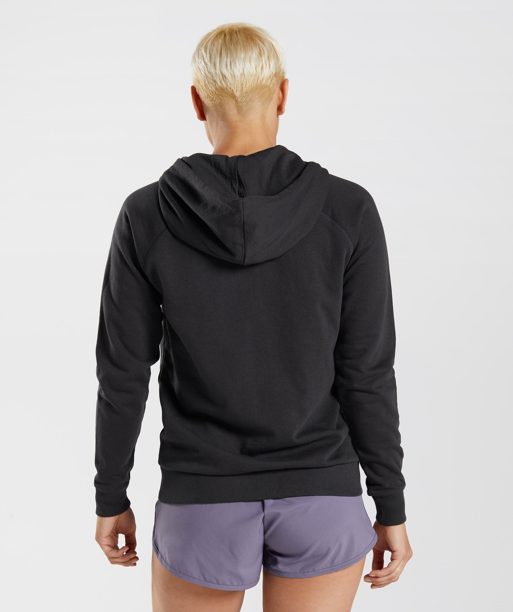 Gymshark Power Zip Hoodie - Black Print